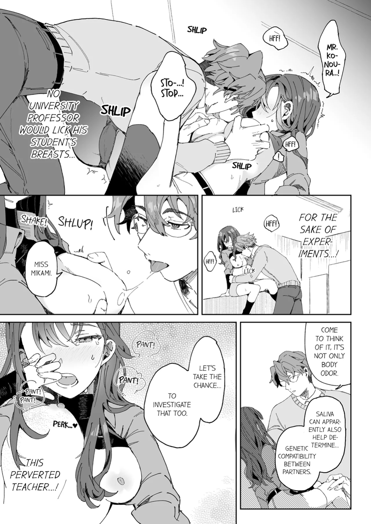 [Otsui Mikage (Otomeshi Mikage)] Kenkyuu Naiyou wa Seikan Kaihatsu!? ~Wata-chan wa Kyouju no H na Jikkendai~ | Researching Sexual Development!? -Wata Becomes Her Professor's Test Subject for Sex- Chapter 1-8