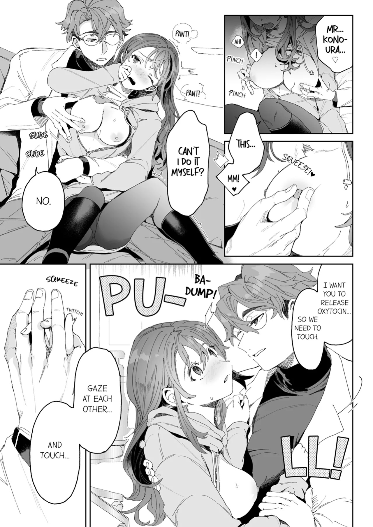 [Otsui Mikage (Otomeshi Mikage)] Kenkyuu Naiyou wa Seikan Kaihatsu!? ~Wata-chan wa Kyouju no H na Jikkendai~ | Researching Sexual Development!? -Wata Becomes Her Professor's Test Subject for Sex- Chapter 1-8