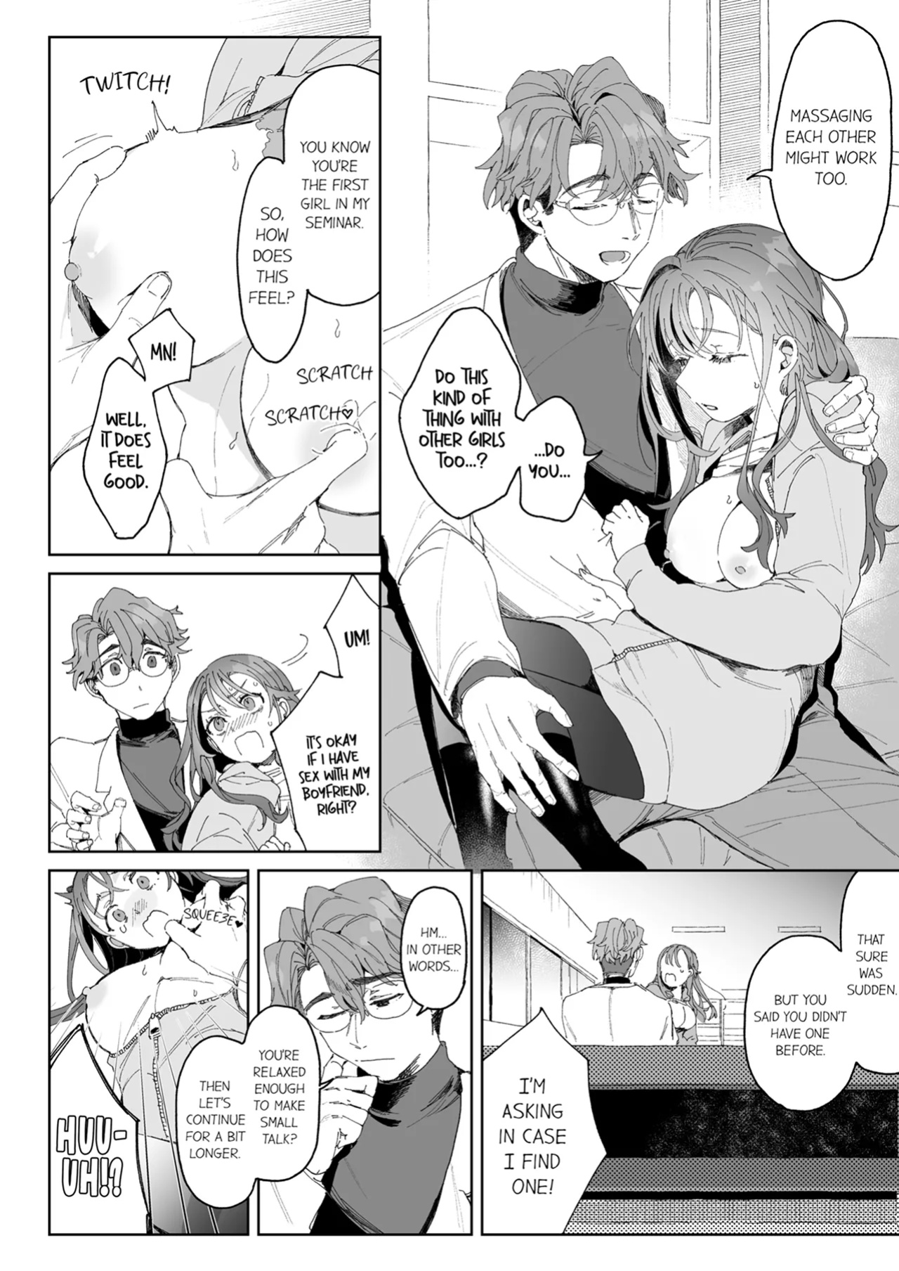 [Otsui Mikage (Otomeshi Mikage)] Kenkyuu Naiyou wa Seikan Kaihatsu!? ~Wata-chan wa Kyouju no H na Jikkendai~ | Researching Sexual Development!? -Wata Becomes Her Professor's Test Subject for Sex- Chapter 1-8