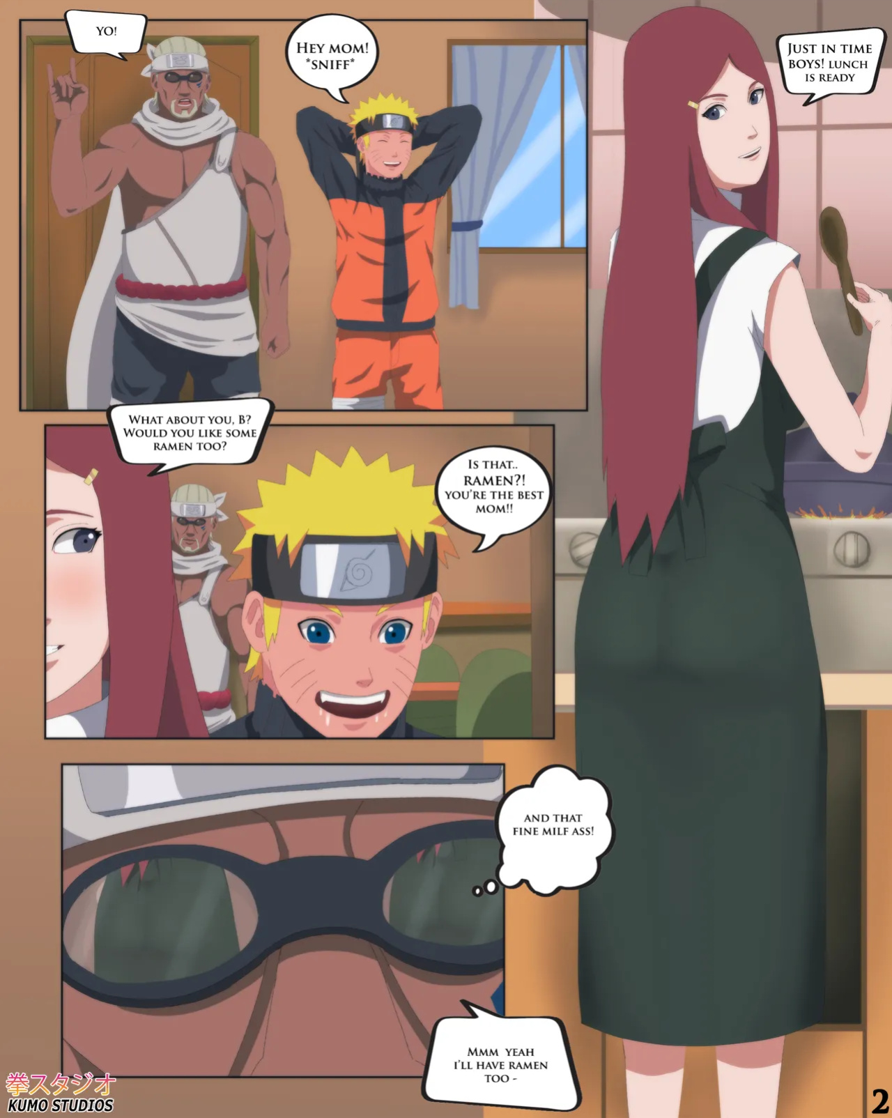 NARUTO'S MOM by Kumostudios