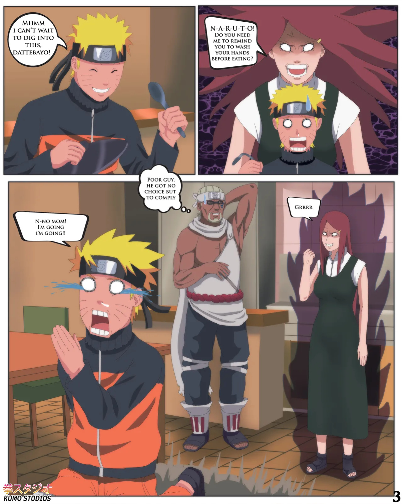 NARUTO'S MOM by Kumostudios