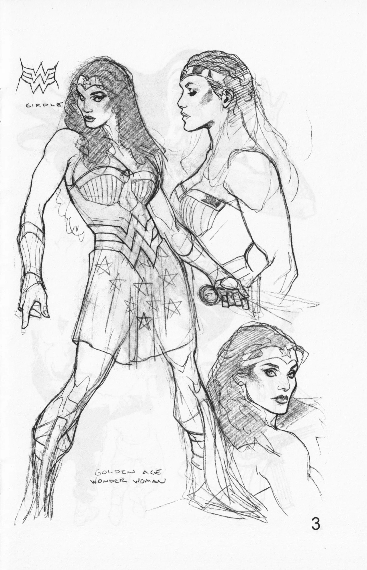 [Adam Hughes] Drawings, Doodles & Sketches