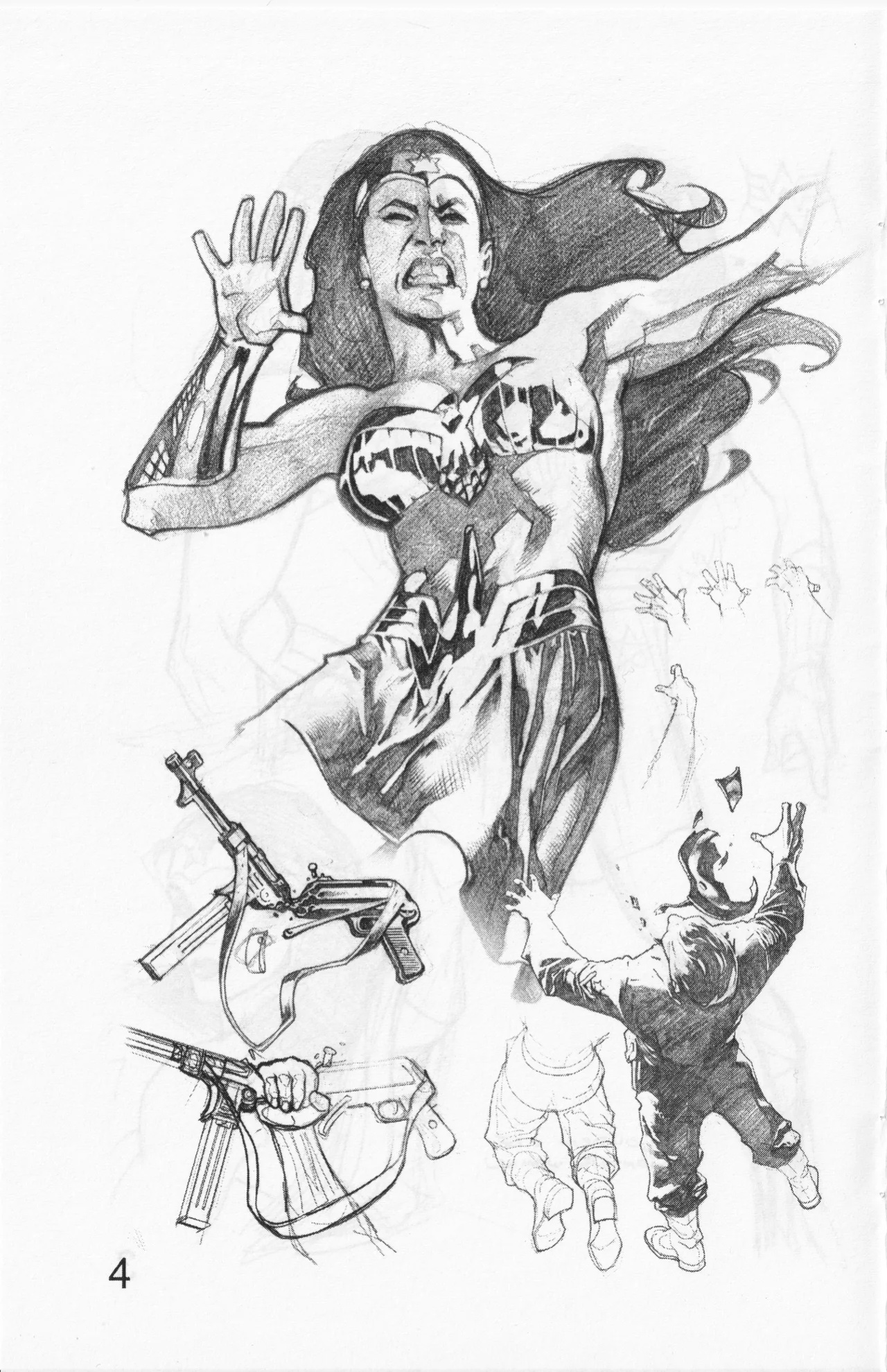 [Adam Hughes] Drawings, Doodles & Sketches