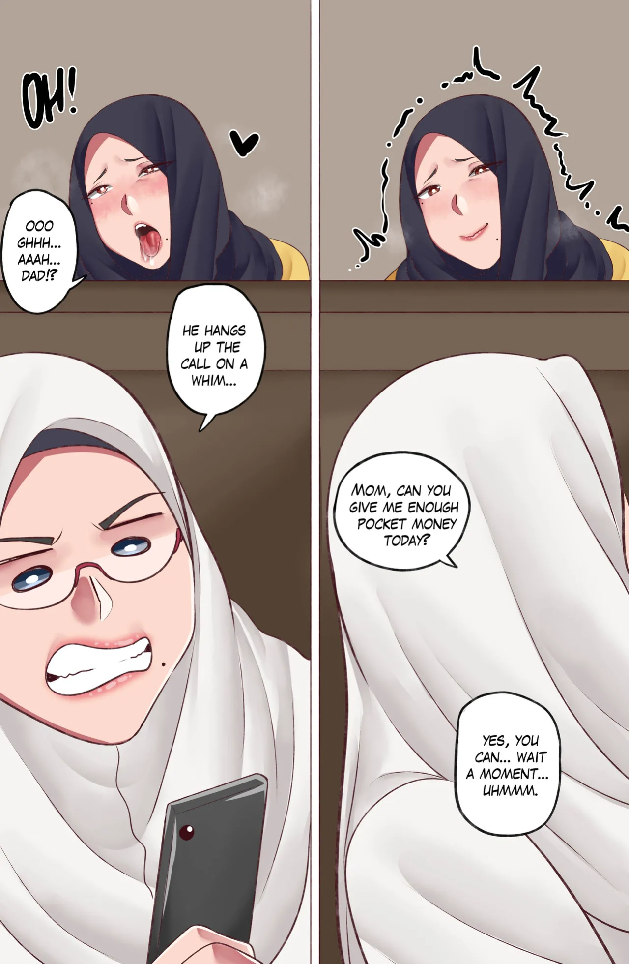 [Neko Plus] Widia and Daddy remake 1