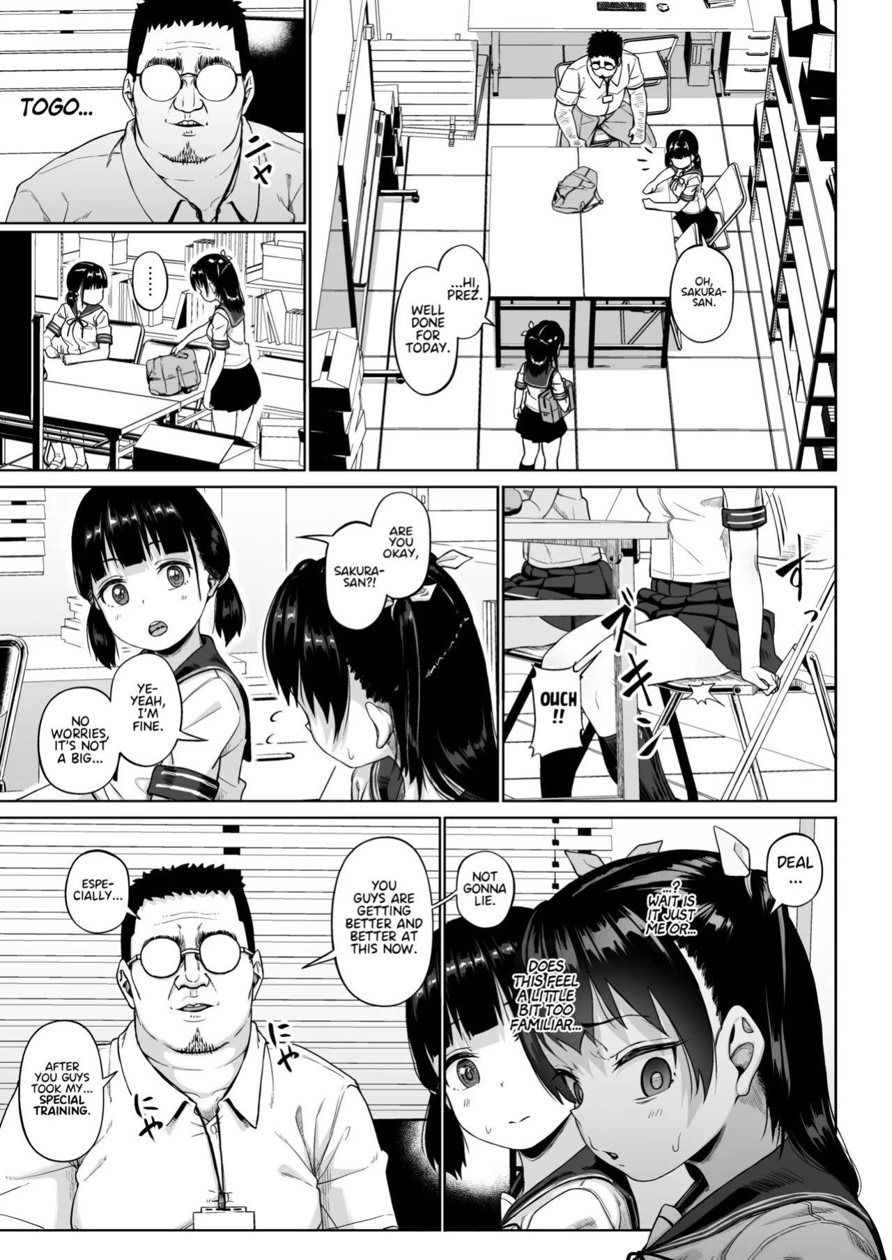 [Circle Mizusane (Mizusane)] Joshi Shashin-bu to Oji-san Shidouin | Girls' Photography Club and the Uncle Instructor