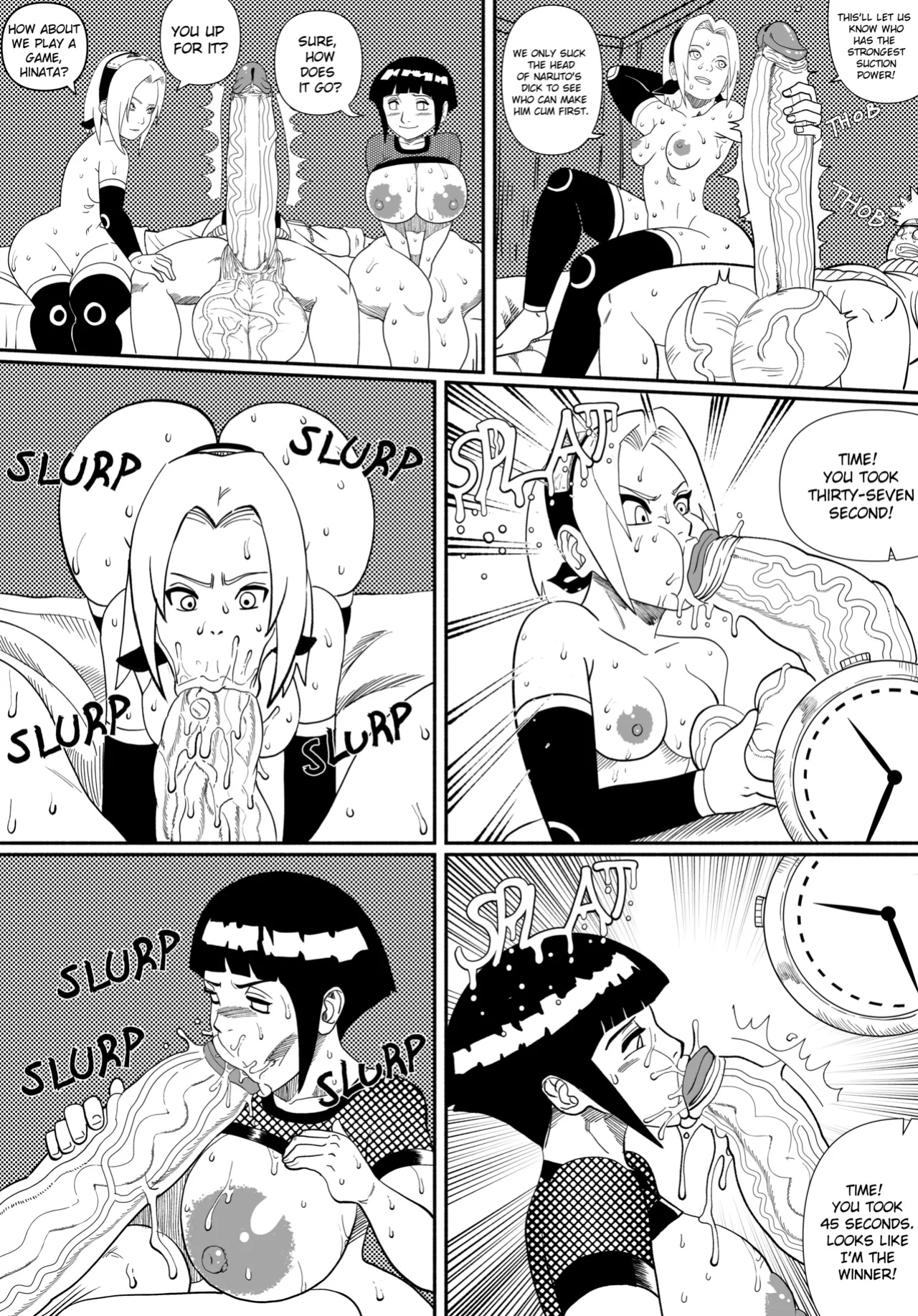 Sakura And Hinata Vs Naruto [Doompypomp]