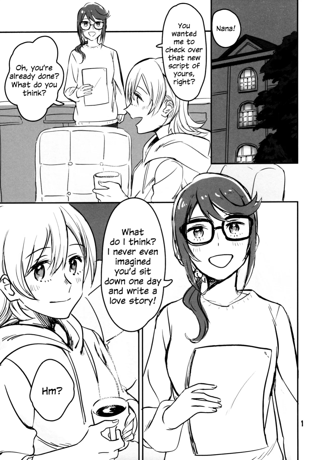 (Girls Love Festival 25) [1193 (itwo)] Kokuhaku wa "Title Mitei" | Untitled Confession (Shoujo Kageki Revue Starlight)