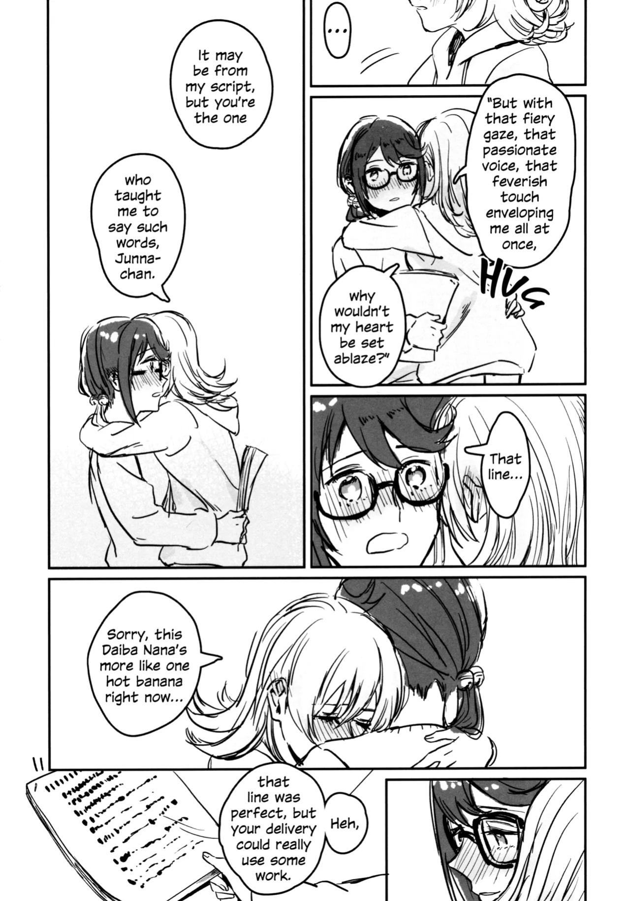 (Girls Love Festival 25) [1193 (itwo)] Kokuhaku wa "Title Mitei" | Untitled Confession (Shoujo Kageki Revue Starlight)