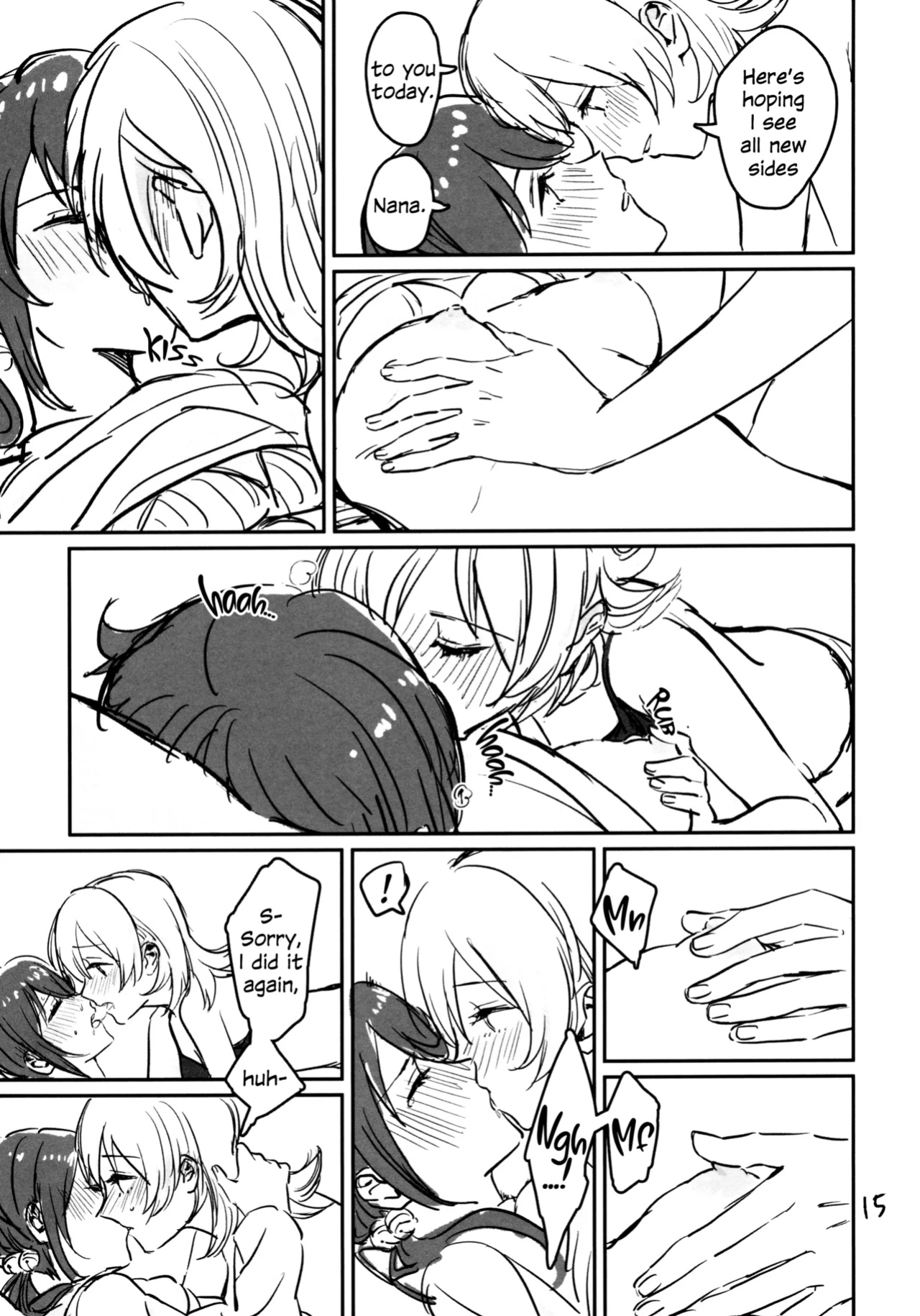 (Girls Love Festival 25) [1193 (itwo)] Kokuhaku wa "Title Mitei" | Untitled Confession (Shoujo Kageki Revue Starlight)