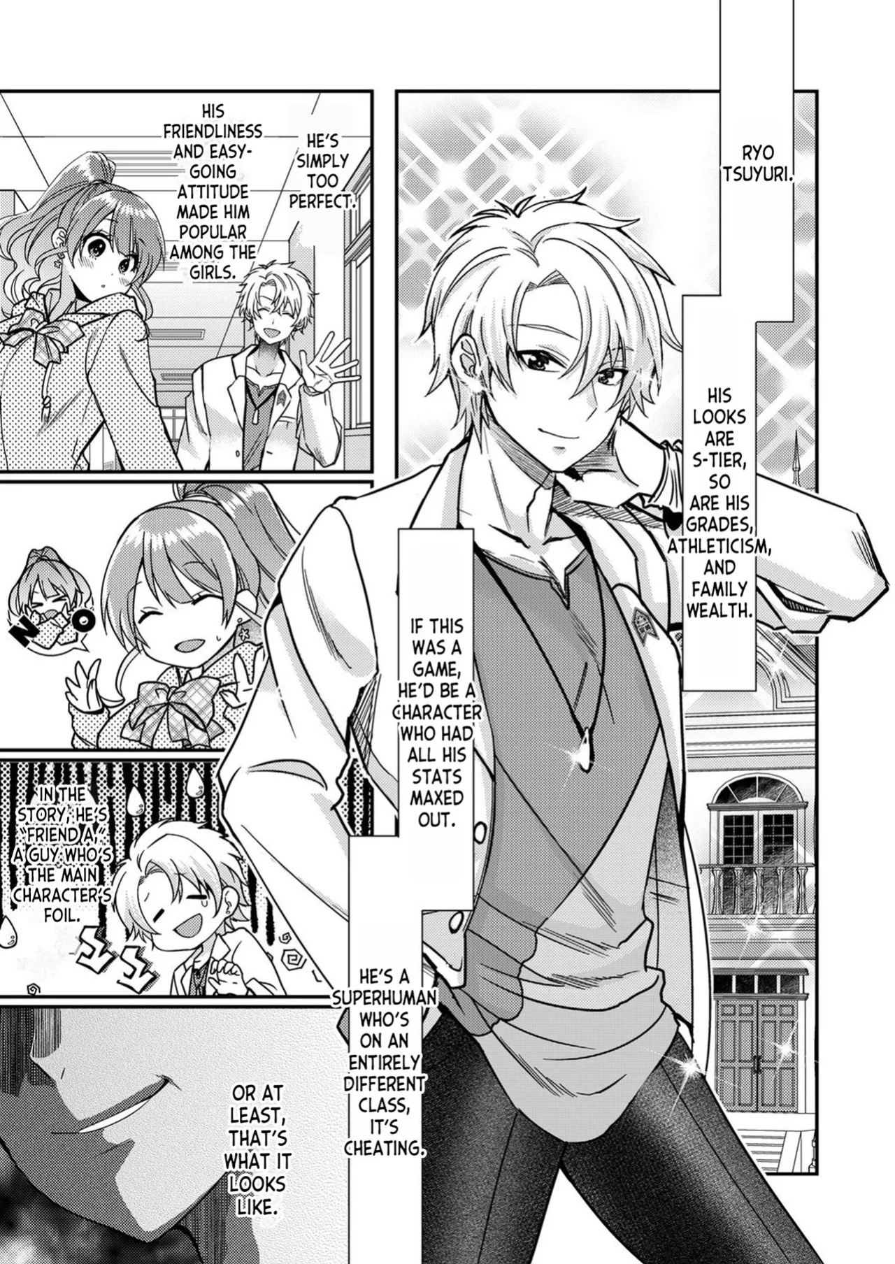 [Satsuki Asha, Mizuki Mizuki] Eroge Sekai ni Tensei Shita ore ga, Oshi e no ai de Netorare Hiroin o Shiawaseni Suru. ch.1-8 [desudesu] [Fated Circle]