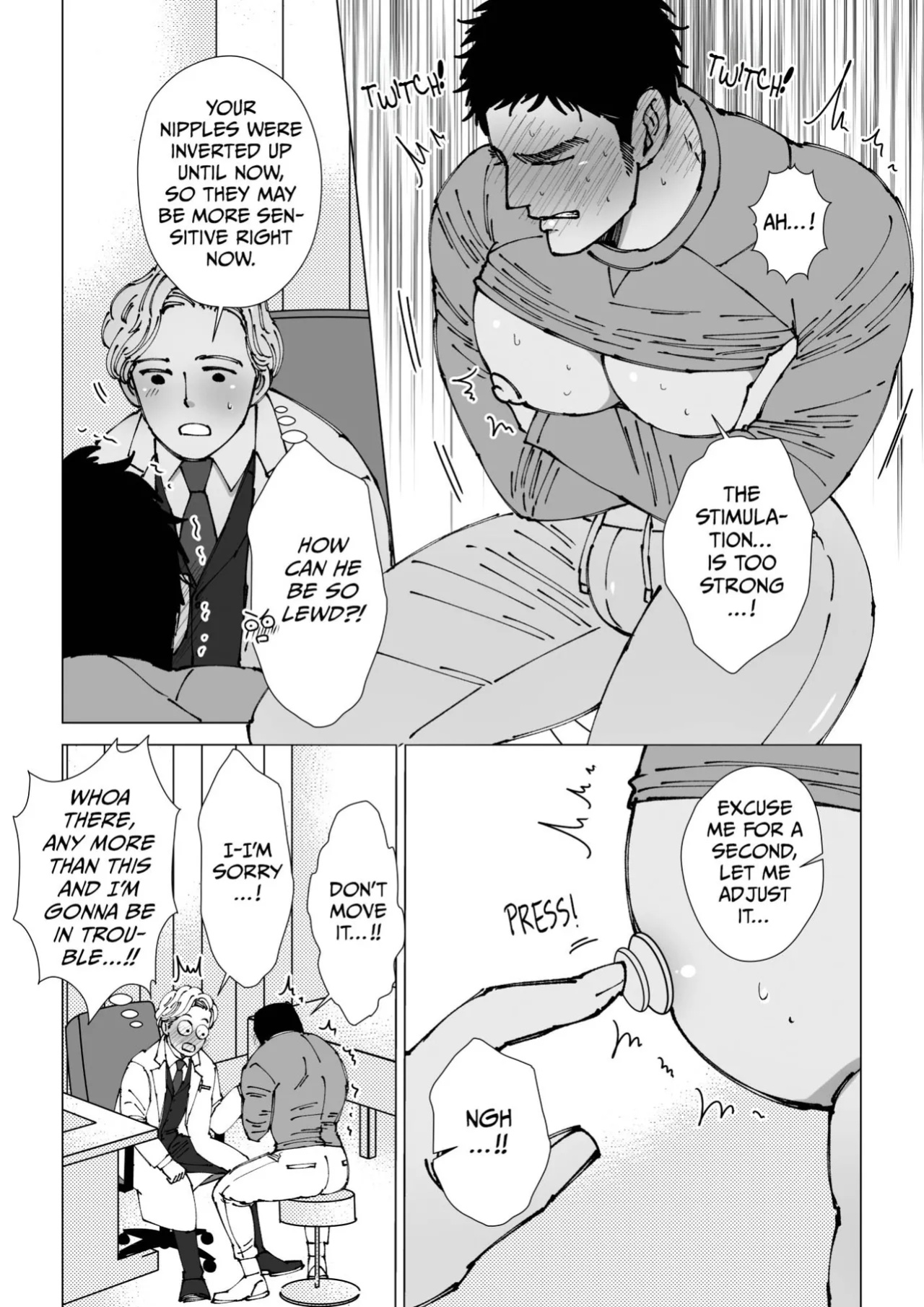 [Hoshitani Kyo] Sawatte Tatasete, Kanbotsu Chikubi. | Touch Me and Make My Inverted Nipples Hard Chapters 1-3 (Complete)