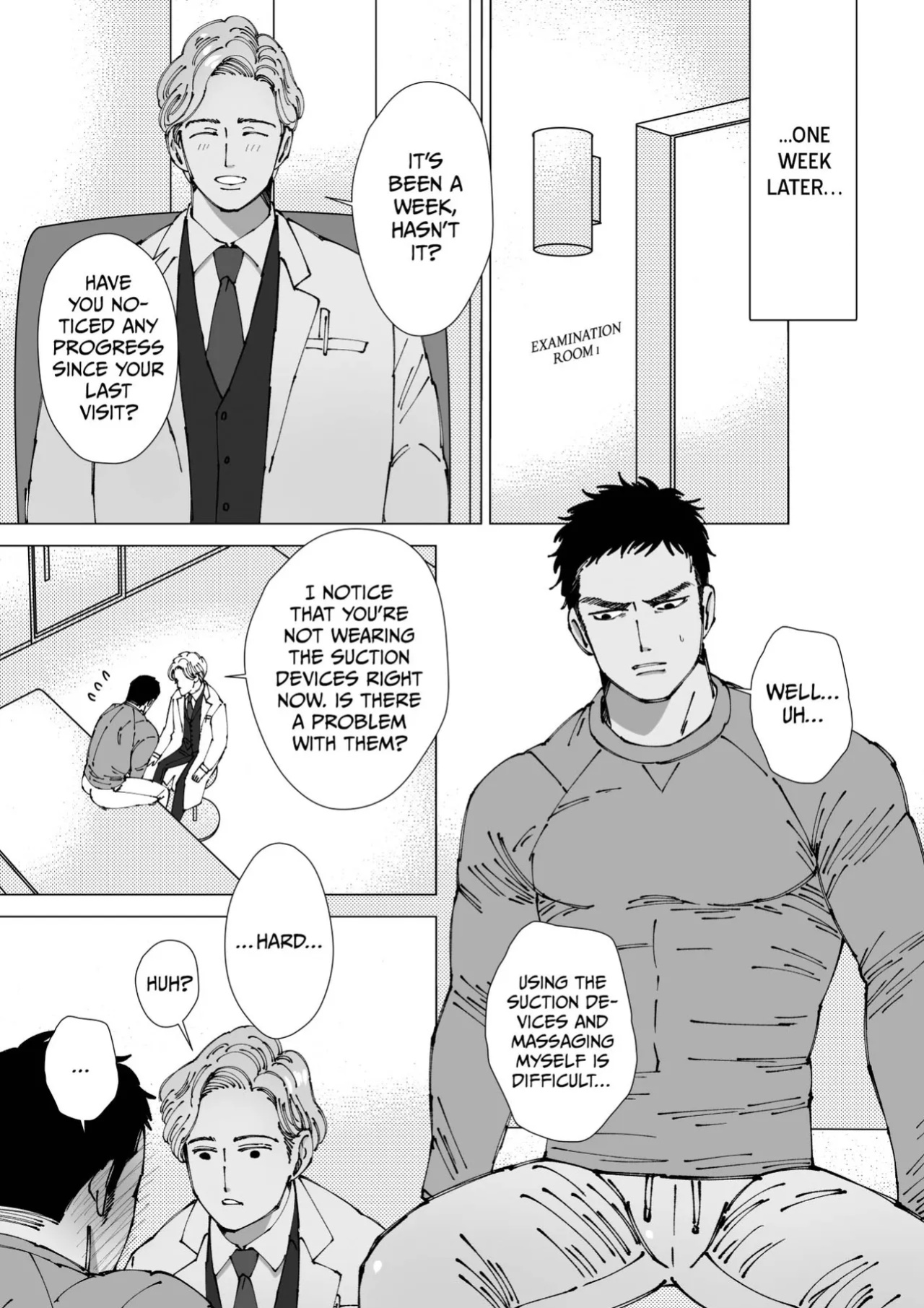 [Hoshitani Kyo] Sawatte Tatasete, Kanbotsu Chikubi. | Touch Me and Make My Inverted Nipples Hard Chapters 1-3 (Complete)