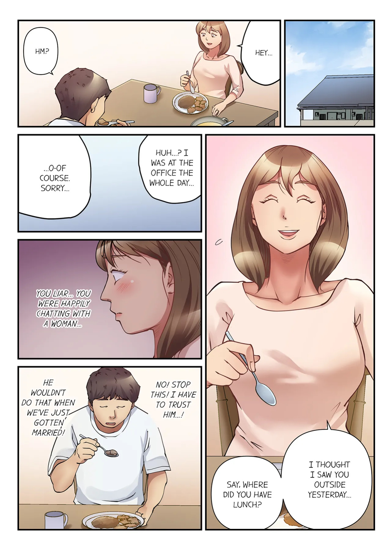 [Yamato Miyu] 'Oku-san, Yokkyuu Fumandesho?' Otto ni Barete wa Ikenai Yarisugi Nenchaku SEX | "Missus, Are You Sexually Frustrated?" Excessive, Demanding Sex That the Husband Can't Know About Chapter 1-12
