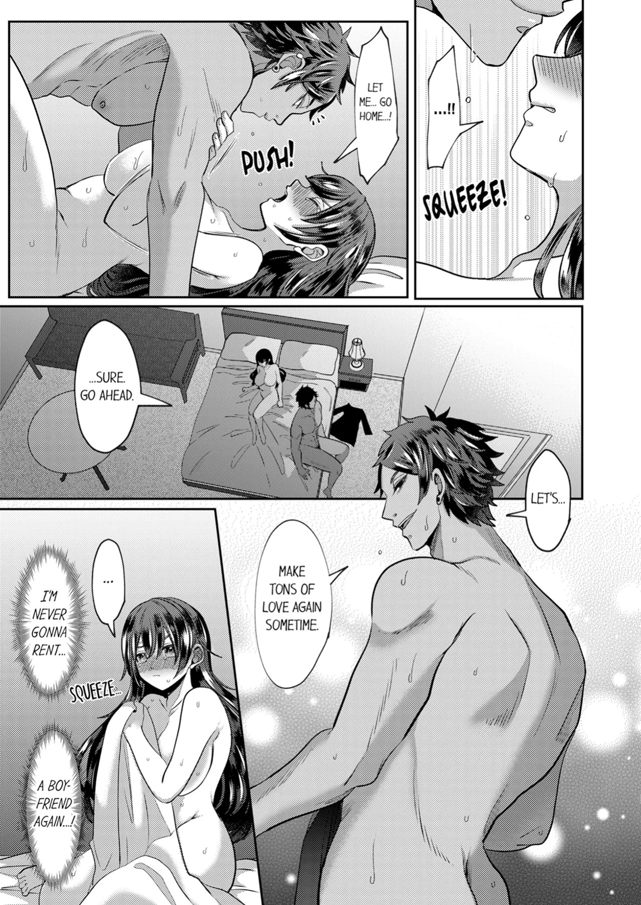 [Aikawa Meruo] 'Shisshin Suru made Ikasete Ageru ne' Hyouhen Shita Rentaru Kareshi no Nogasanai Shuuchaku Piston | I'll Make You Come Until You Faint: The Tenacious and Clingy Piston of My Rental Boyfriend Who Changed Completely Chapter 1-12
