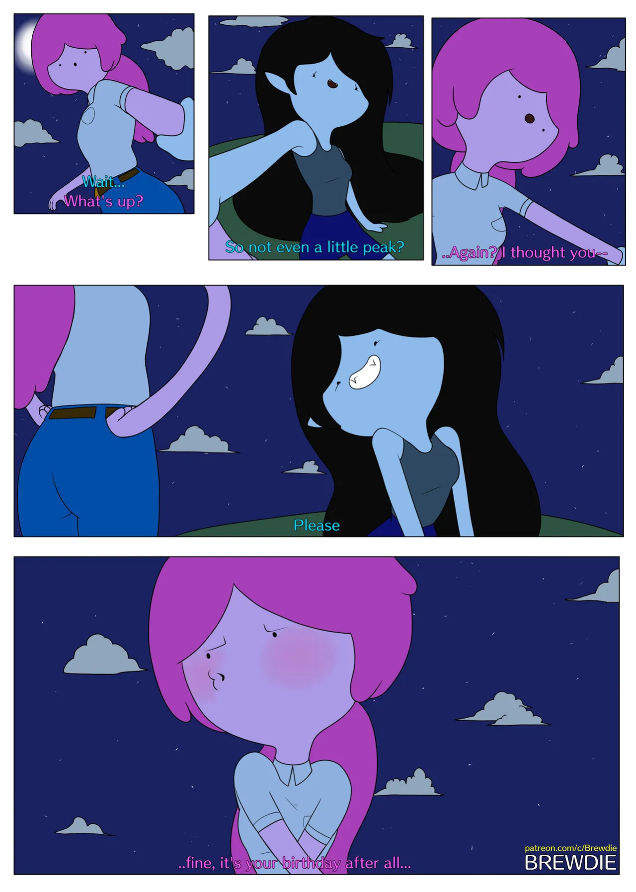 (Brewdie) Intimacy Adventure (Adventure time)