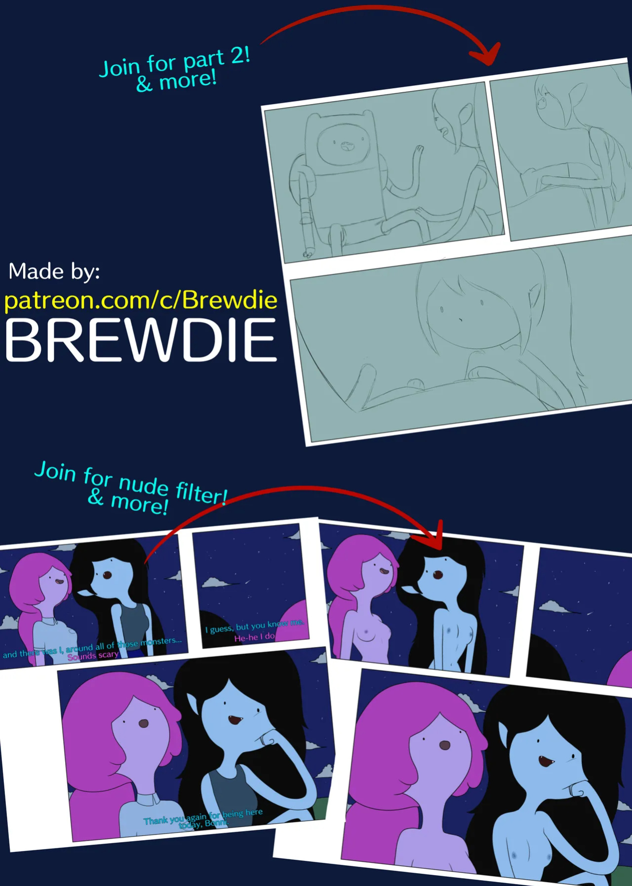 (Brewdie) Intimacy Adventure (Adventure time)