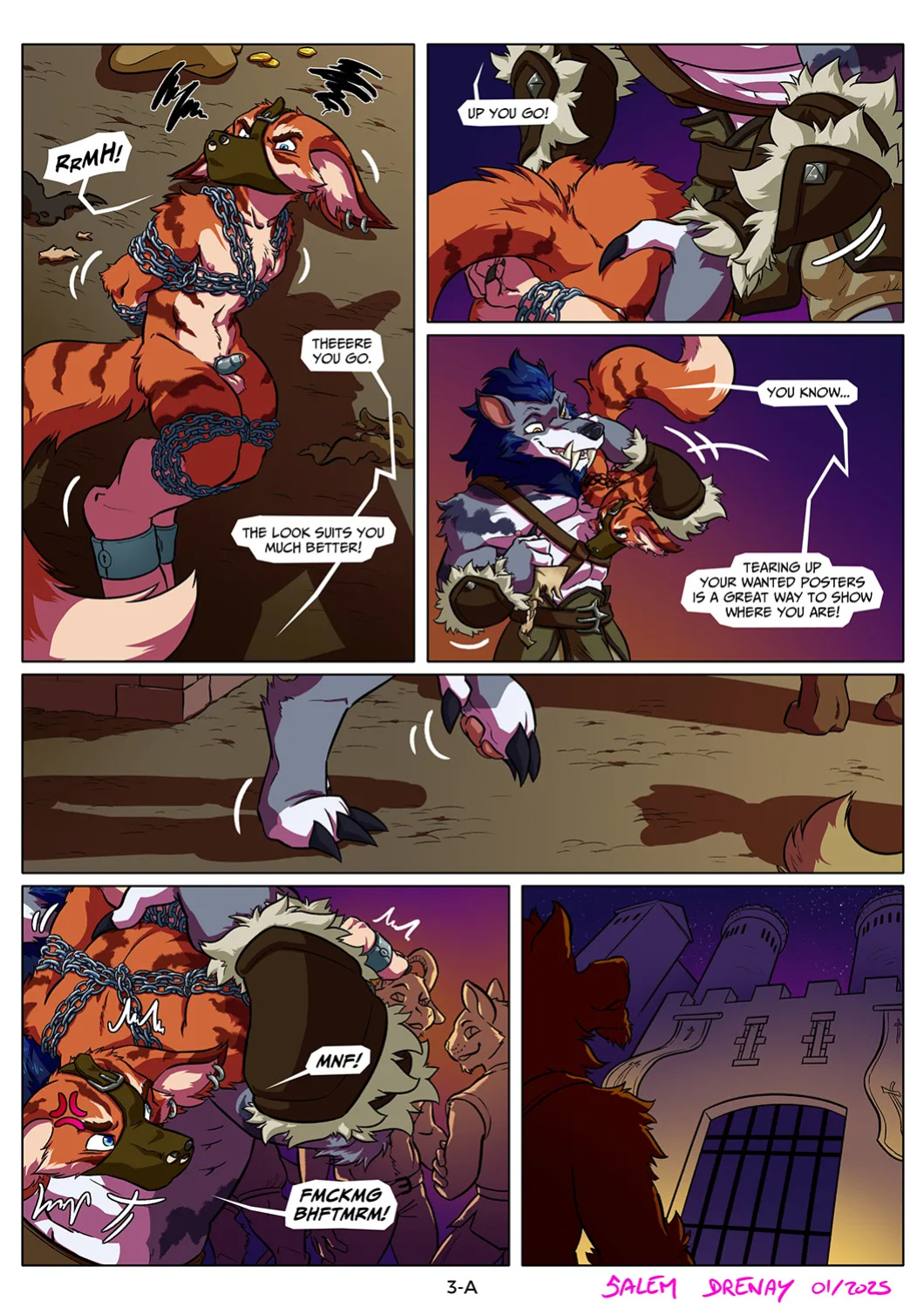 [Salem Drenay] Thunder&Shadow(A|prison route & B|slave route)