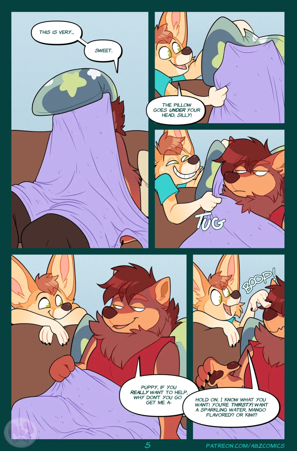 [Abz Comics] Caretaker Zee / Ash's Night In + BONUS