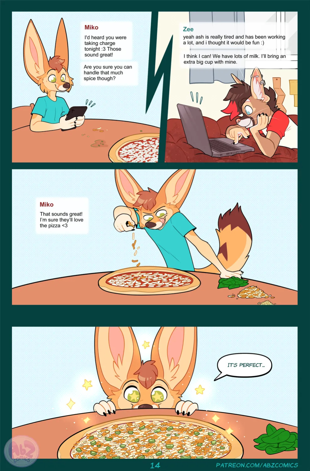 [Abz Comics] Caretaker Zee / Ash's Night In + BONUS