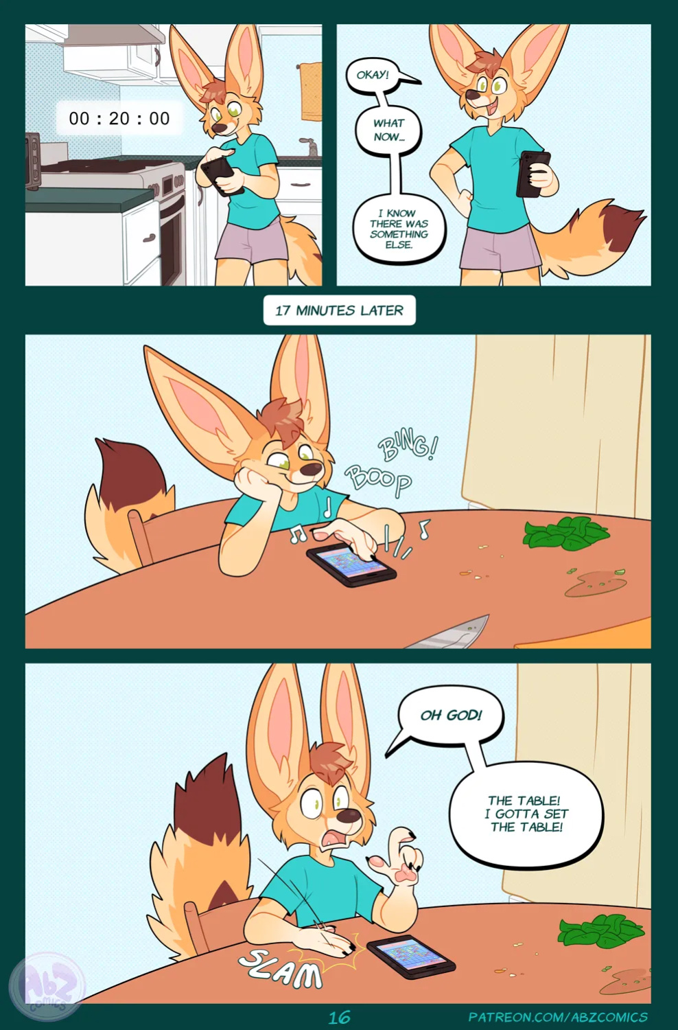 [Abz Comics] Caretaker Zee / Ash's Night In + BONUS