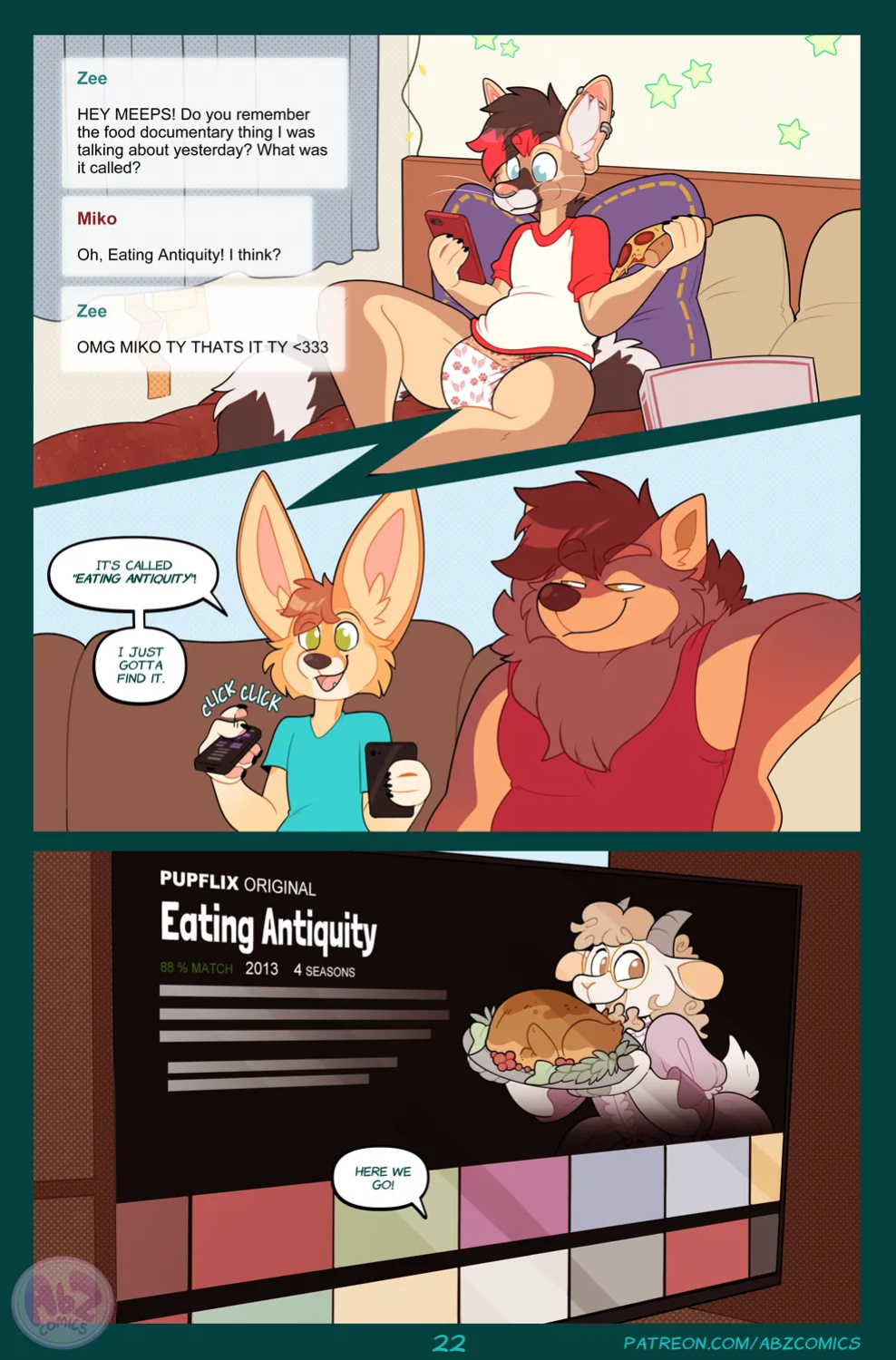 [Abz Comics] Caretaker Zee / Ash's Night In + BONUS