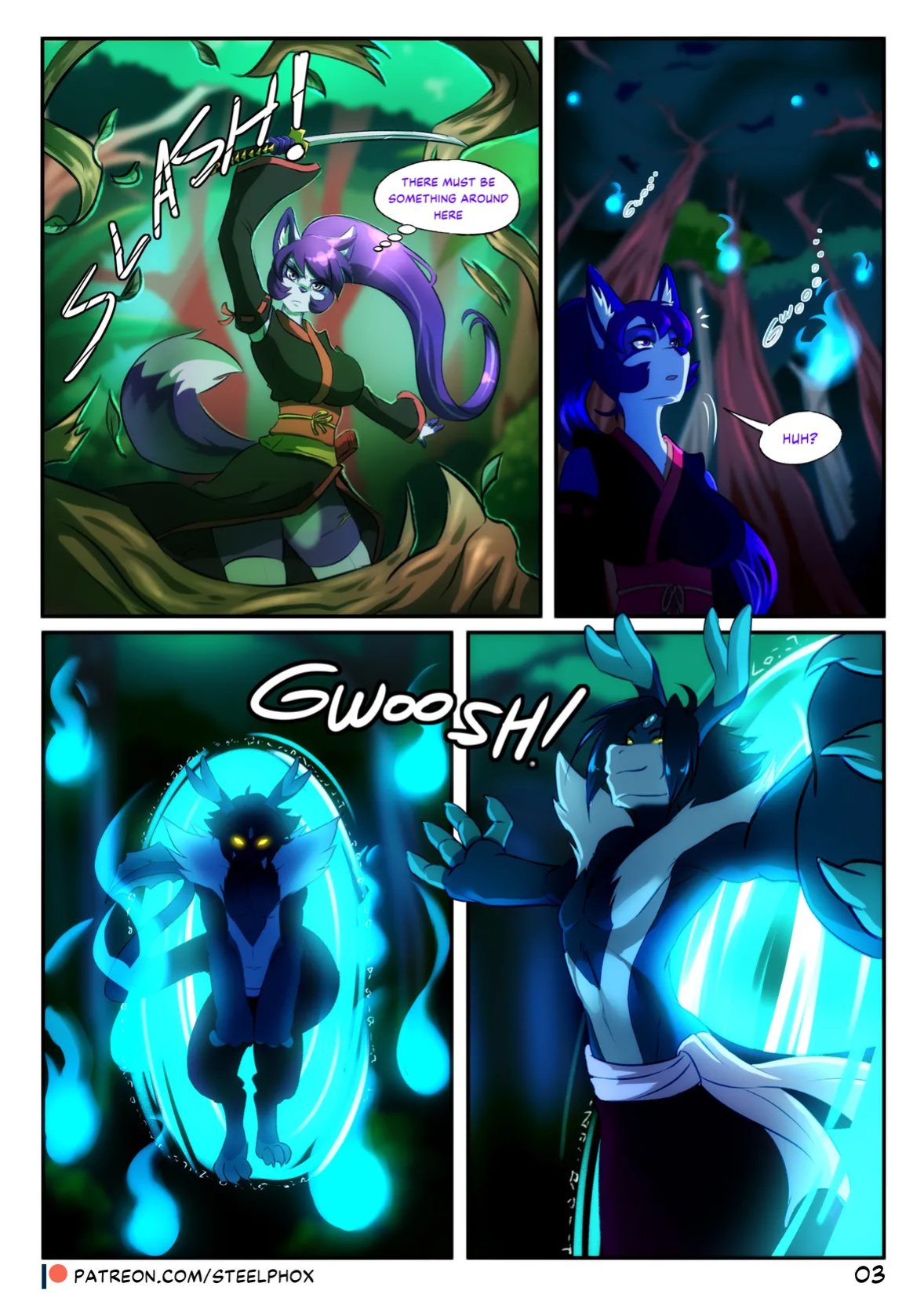 [Steel_Tigerwolf] A Strange Encounter (Incomplete)
