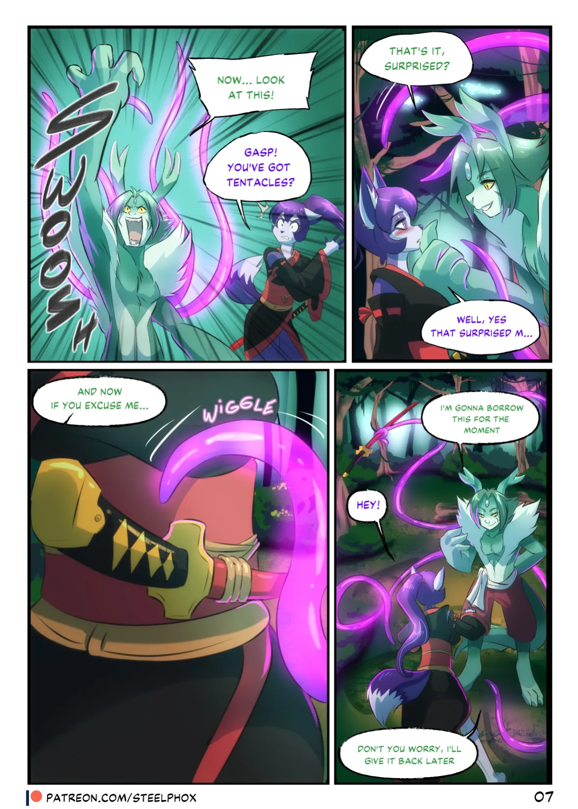 [Steel_Tigerwolf] A Strange Encounter (Incomplete)