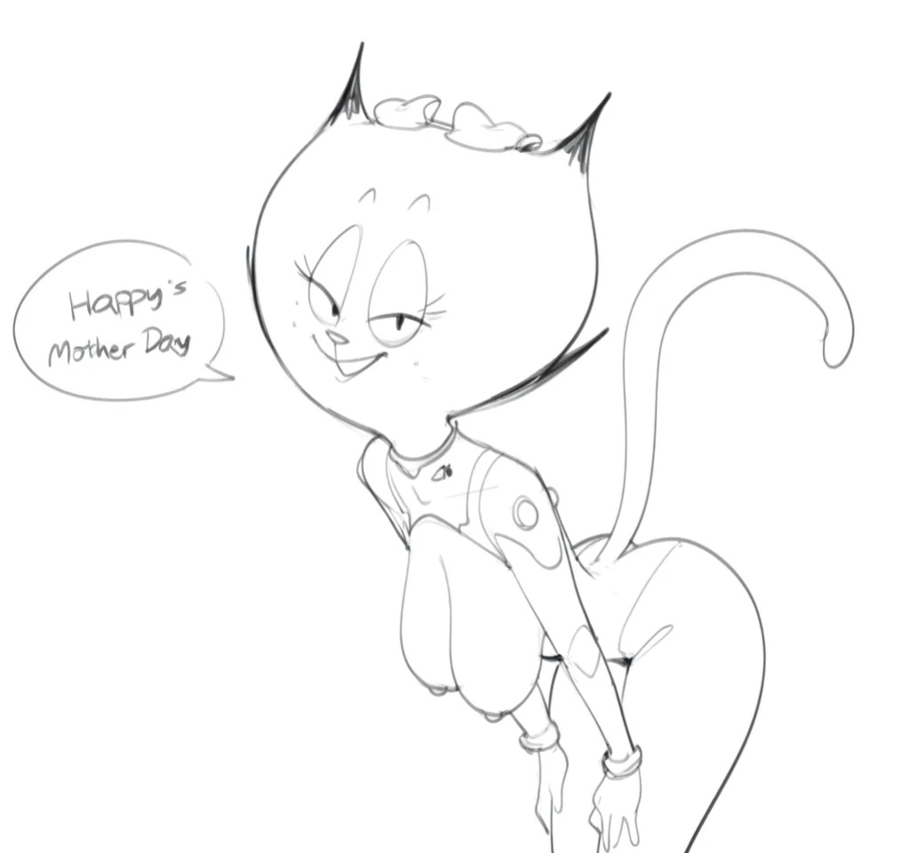 [Ai Generated] Mother Puss - The Complex Adventures of Eddie Puss