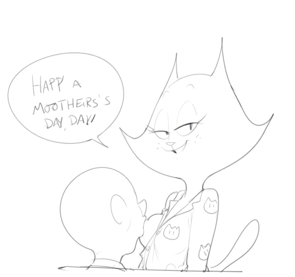 [Ai Generated] Mother Puss - The Complex Adventures of Eddie Puss