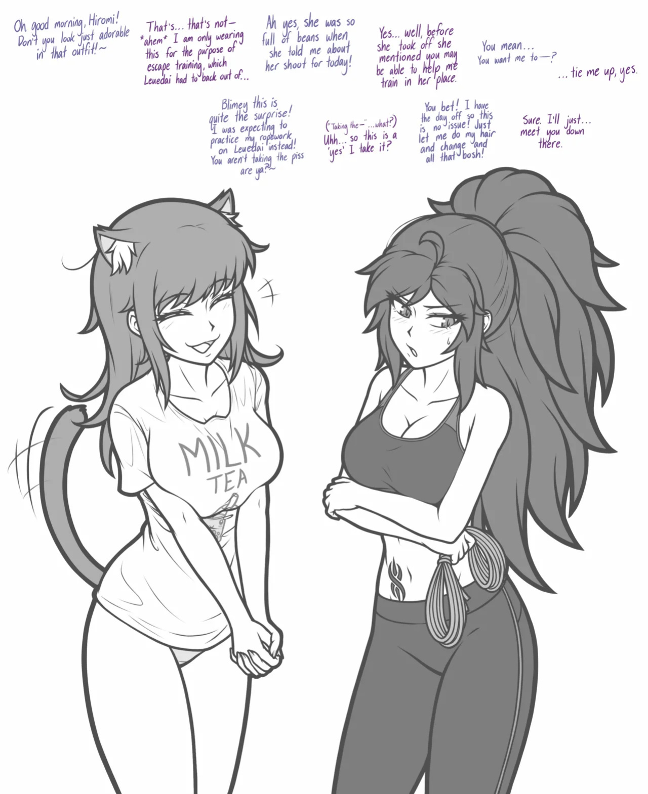 [Magnolia-Ducky] Hiromi Training