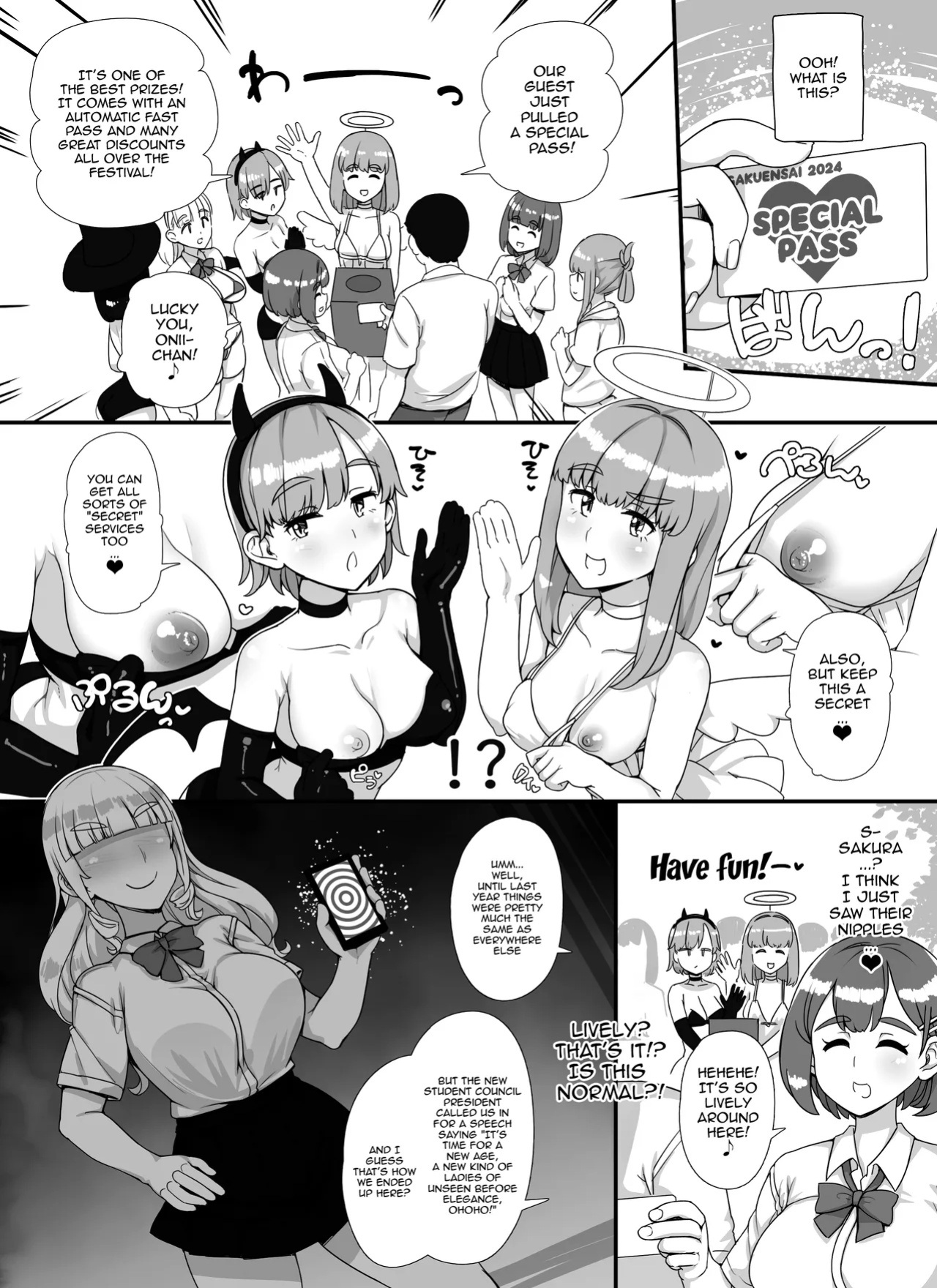 [nounanka (Abubu)] Fuuzoku Gakuensai e Youkoso! - Ichinichime / Welcome To The Brothel School Festival! ~ First Day