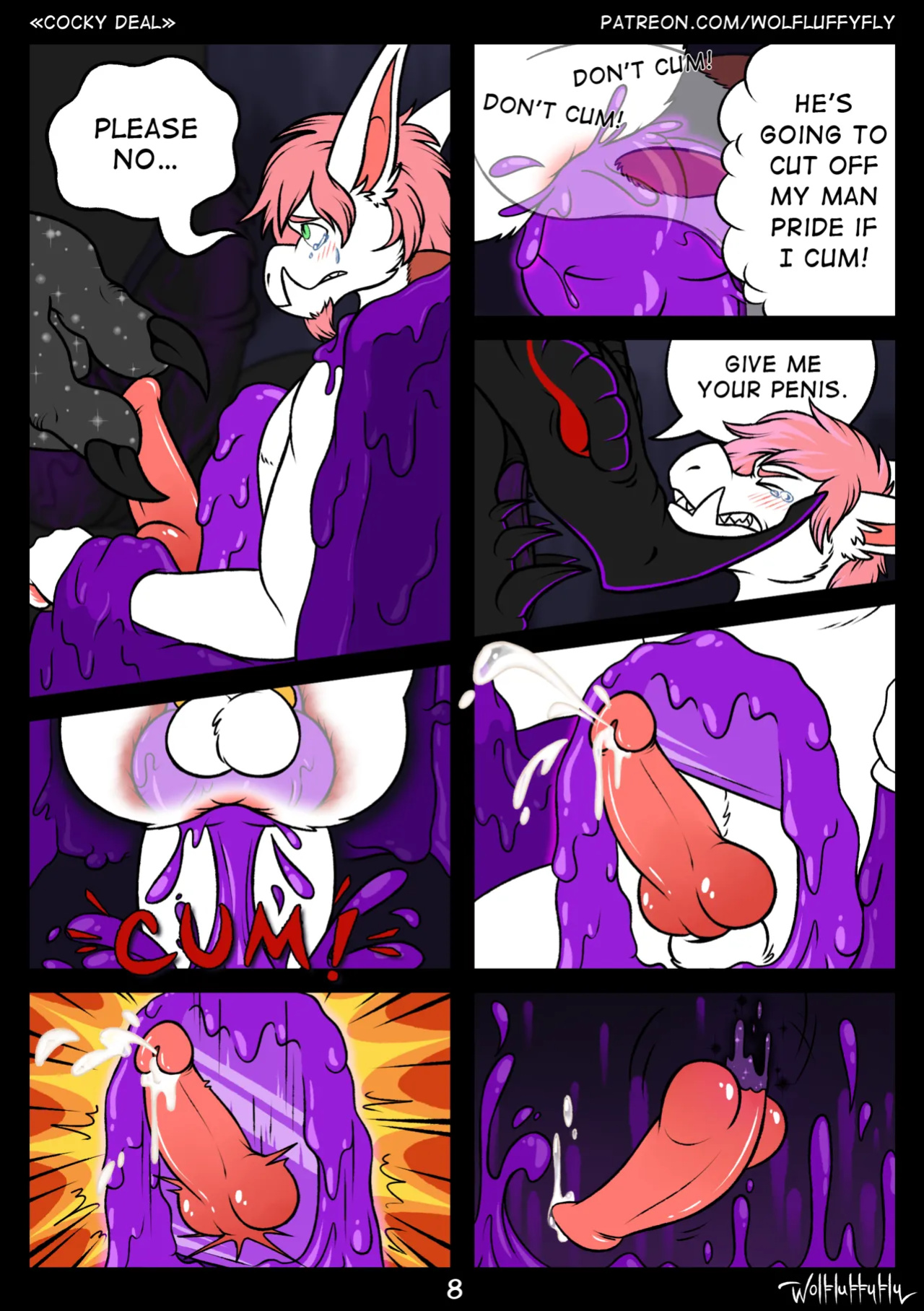 [Wolfluffyfly] Cocky Deal
