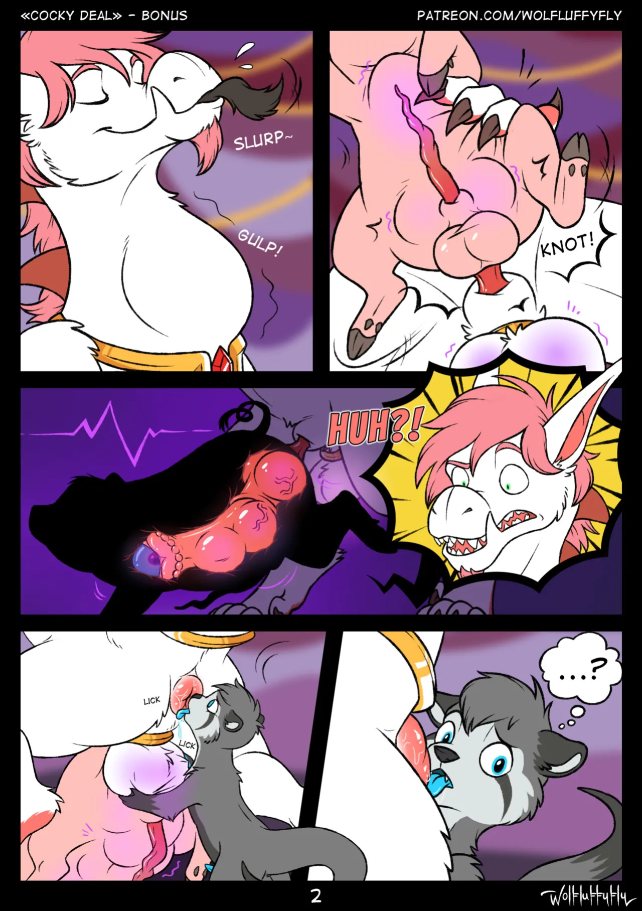 [Wolfluffyfly] Cocky Deal
