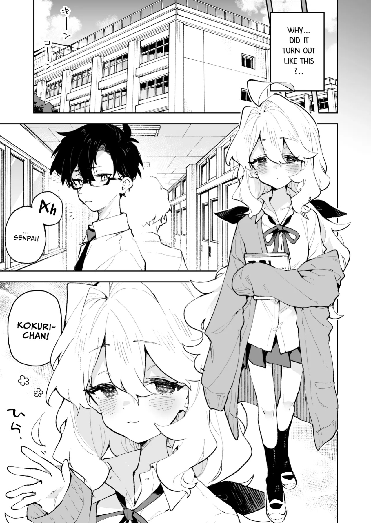 [Rimu Chanchi (Uni Cream Korokke)] Senpai no Kakkoii Oshasei Misete kudasai | Senpai, please show me your coolest orgasm [COHQ]
