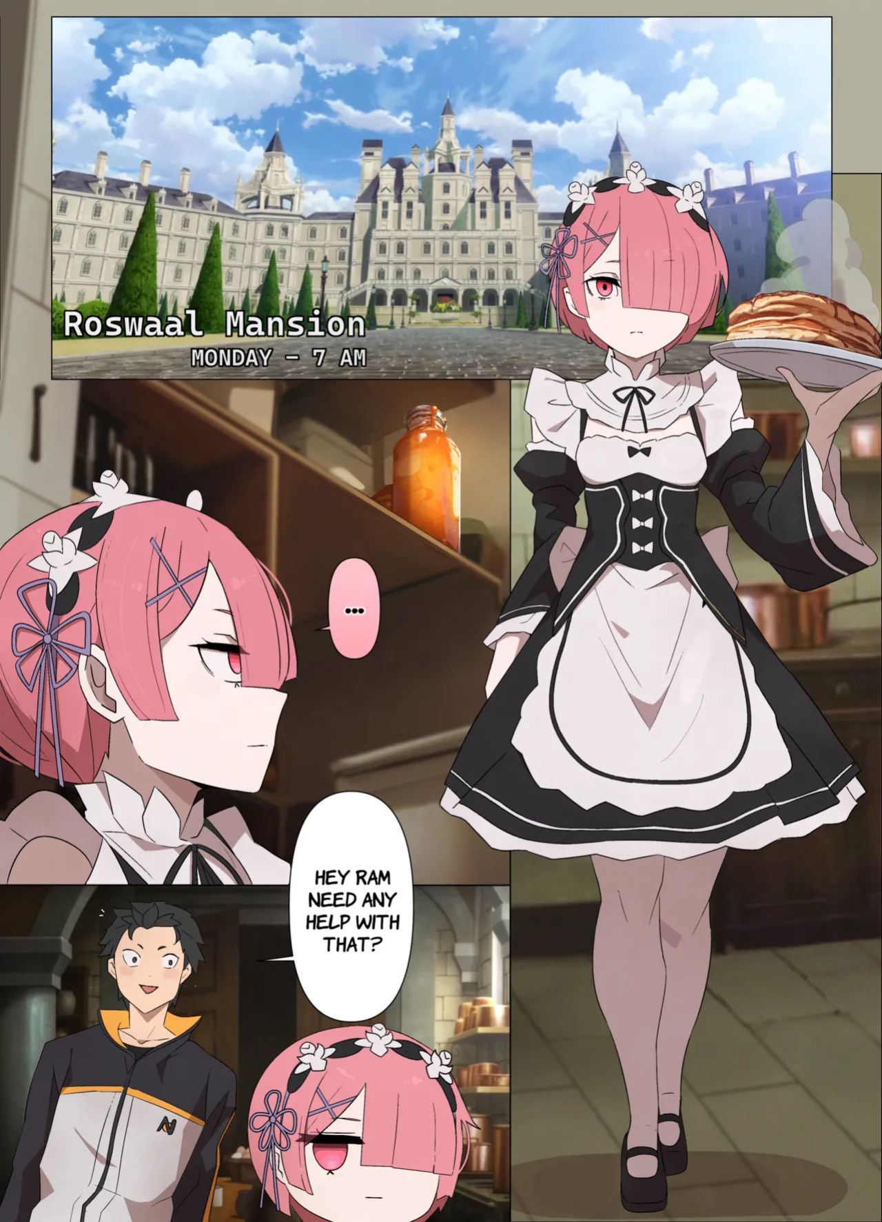 [Fenqury] Ramming Ram Ch. 1 (Re:Zero kara Hajimeru Isekai Seikatsu)