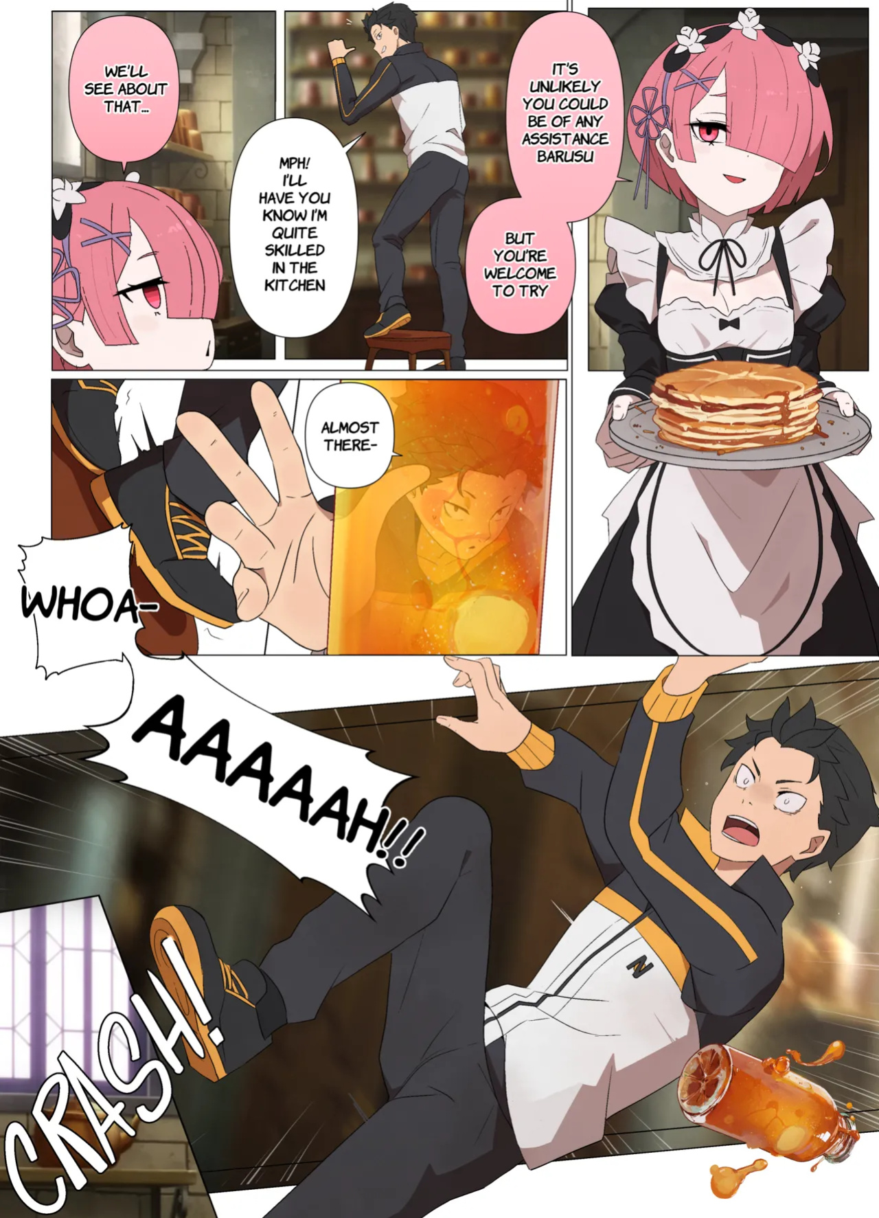 [Fenqury] Ramming Ram Ch. 1 (Re:Zero kara Hajimeru Isekai Seikatsu)
