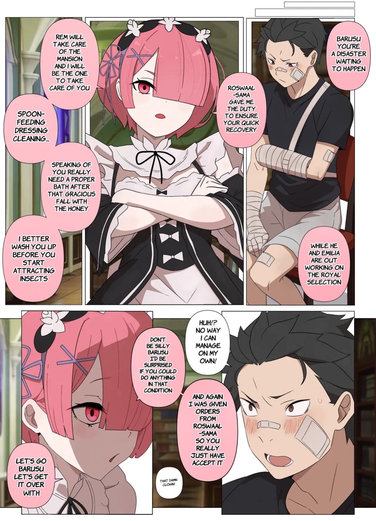 [Fenqury] Ramming Ram Ch. 1 (Re:Zero kara Hajimeru Isekai Seikatsu)
