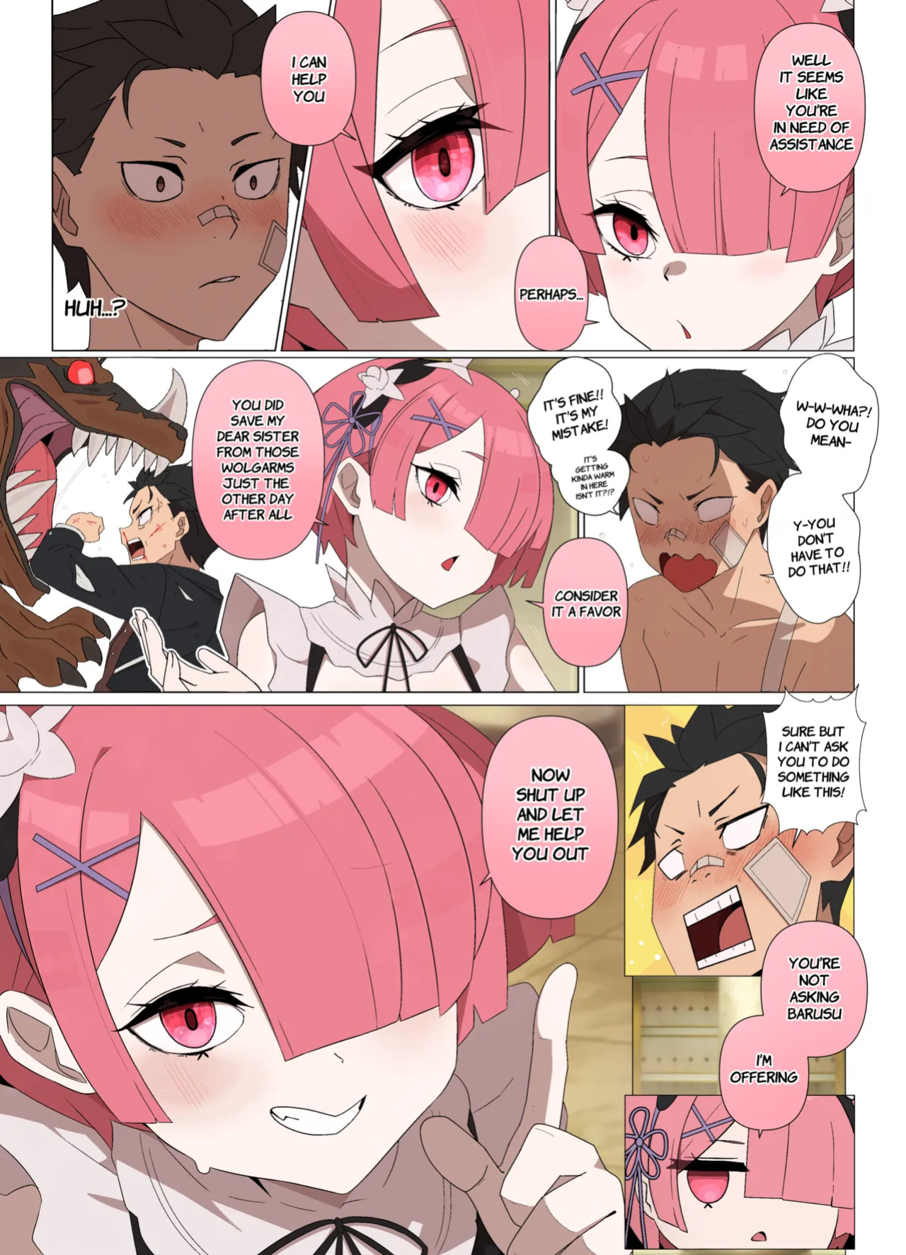 [Fenqury] Ramming Ram Ch. 1 (Re:Zero kara Hajimeru Isekai Seikatsu)