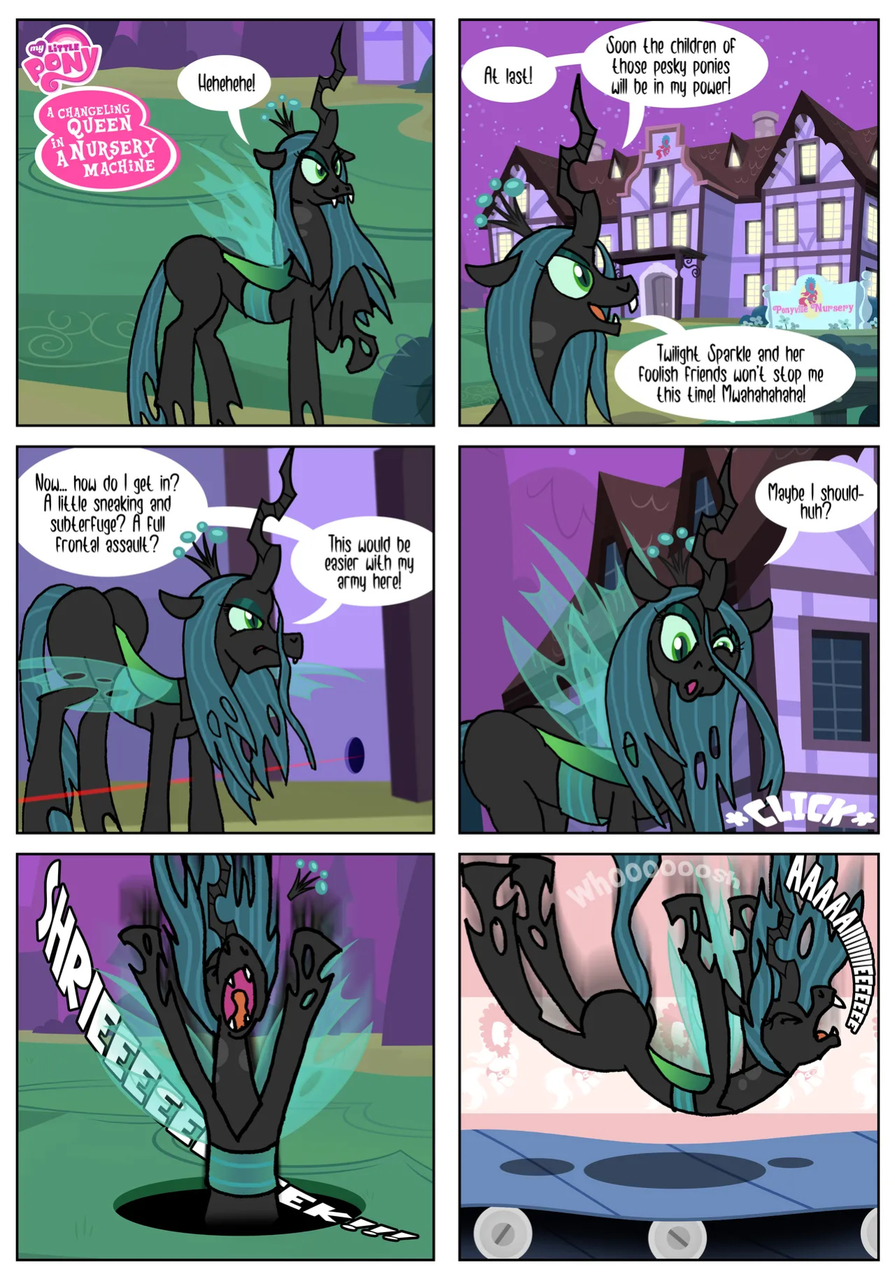 [KatZyla] A Changeling Queen in a Nursery Machine