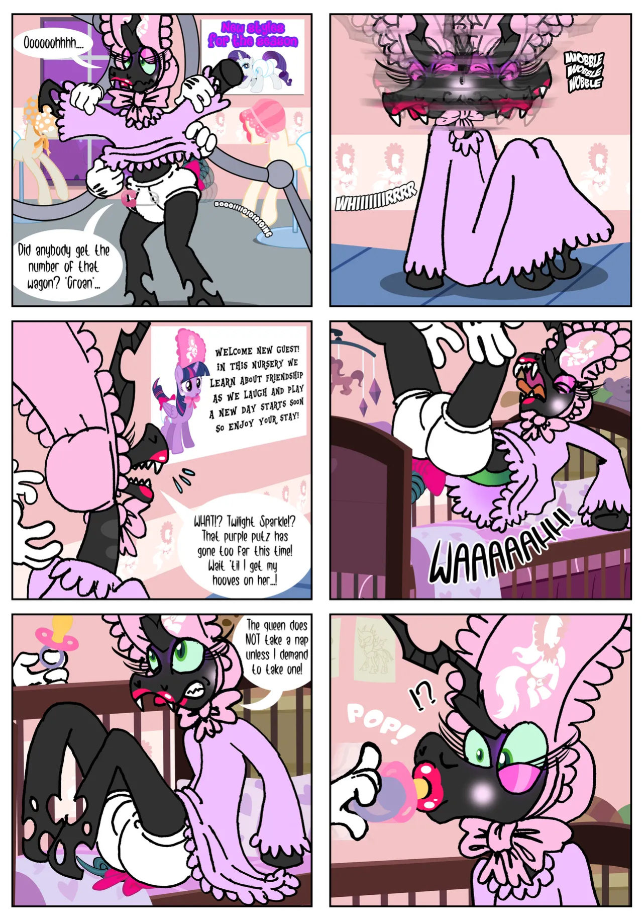 [KatZyla] A Changeling Queen in a Nursery Machine