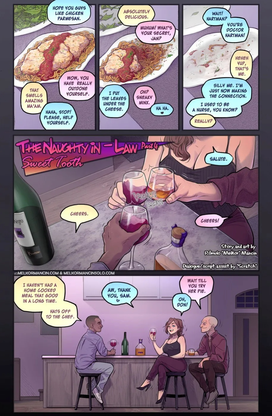 Naughty In Law 4: Sweet Tooth - Melkormancin