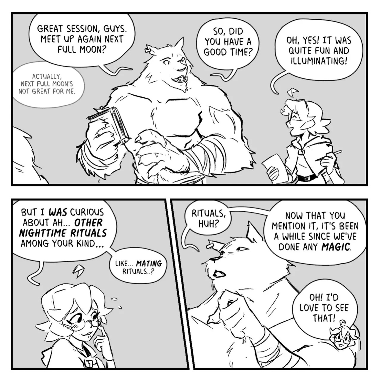 [Spicymancer] Werewolf Social Behavior
