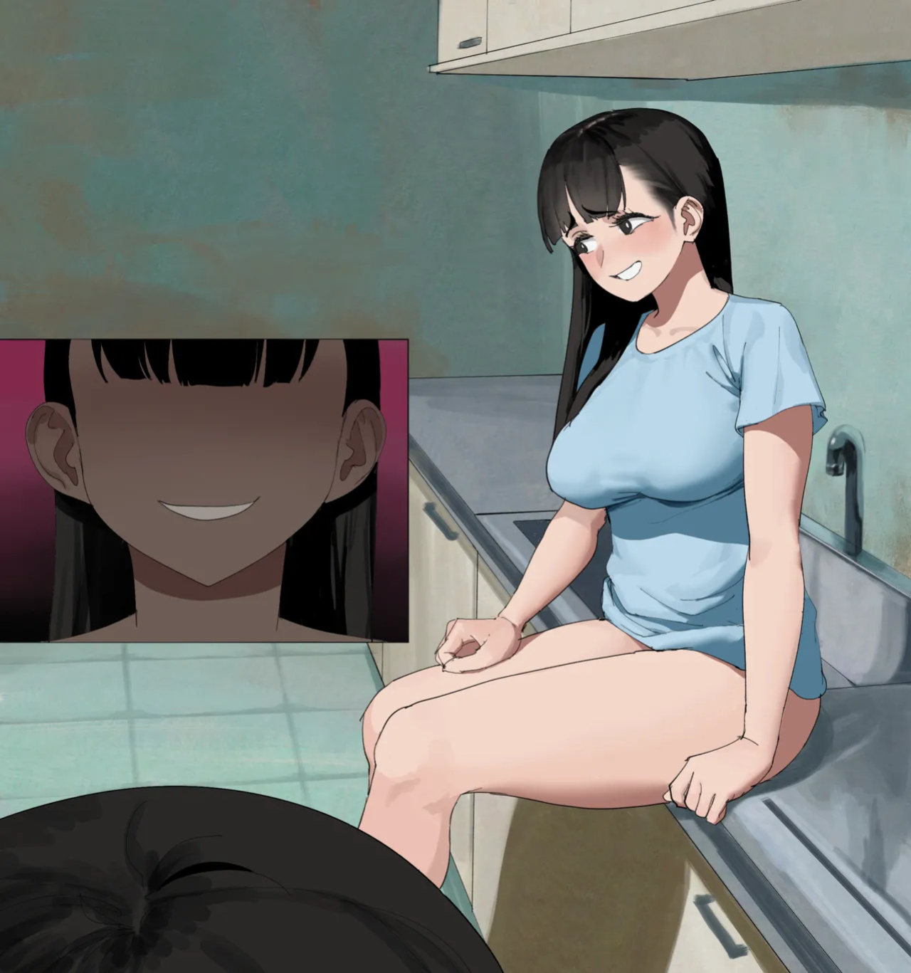 [wjs07] GF lures BF to NTR (Uncensored + Textless)