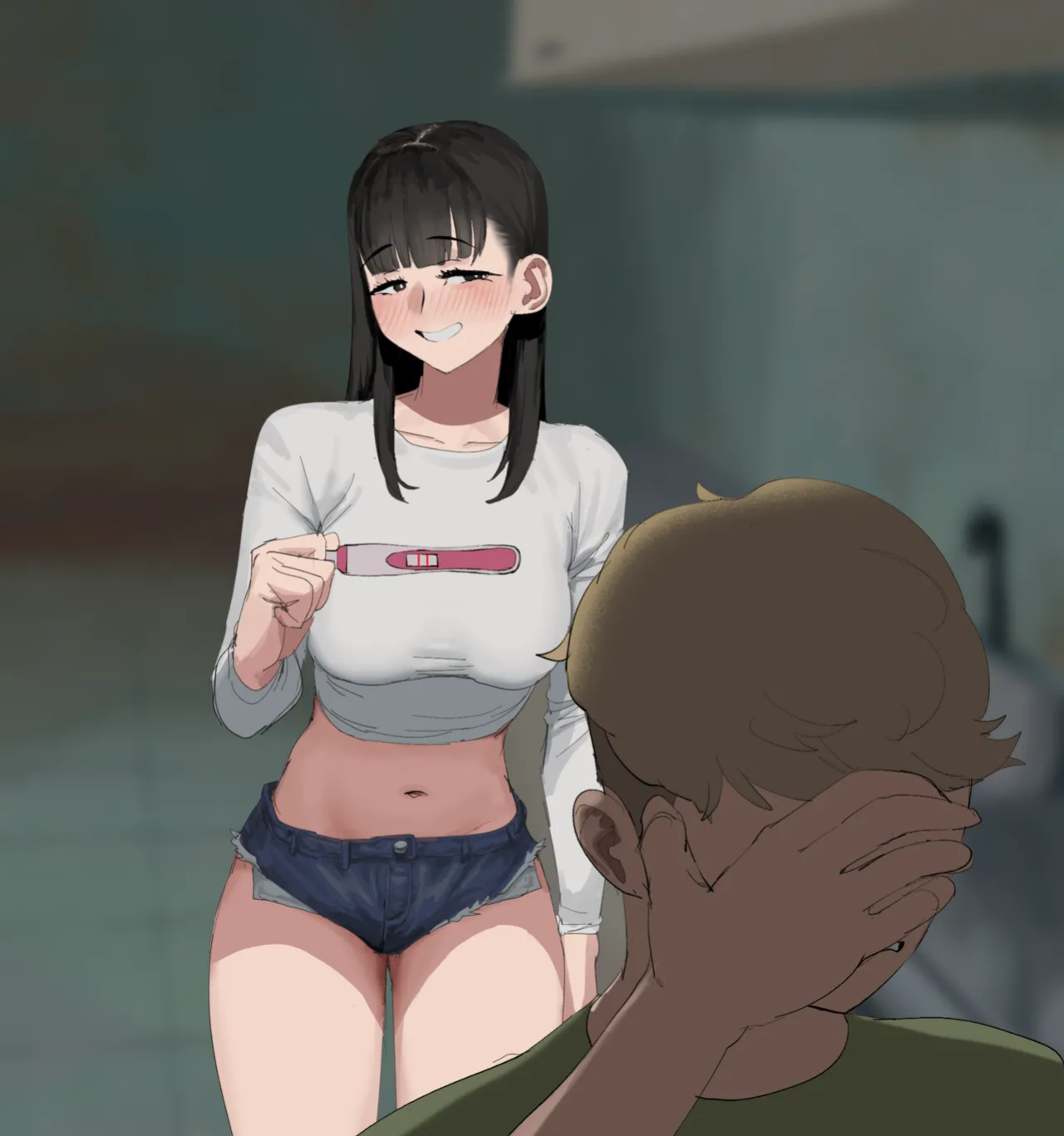 [wjs07] GF lures BF to NTR (Uncensored + Textless)