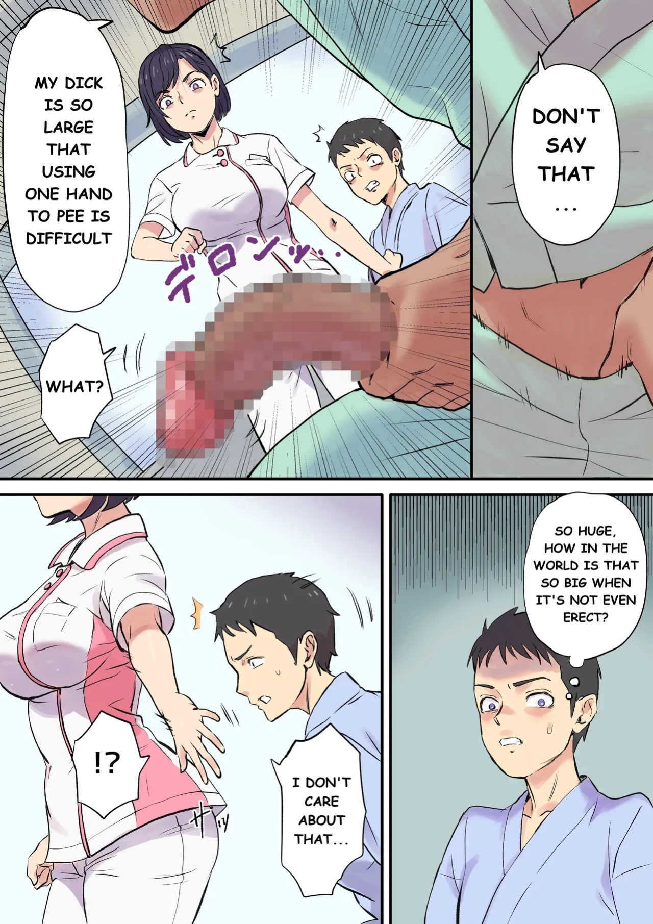 [Shibire Histuji] Milf Nurse Cuckolded The Bed Next Door (ENGLISH)