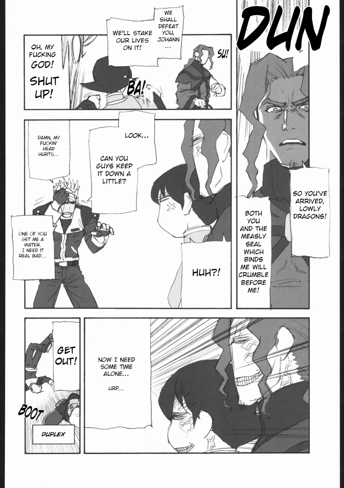 (C62) [Harimaya (Ouma Bunshichirou)] Shunkashuutou Vol. 7.5 Rage of the Dragons (Rage of the Dragons) [Toolshed Whackers]