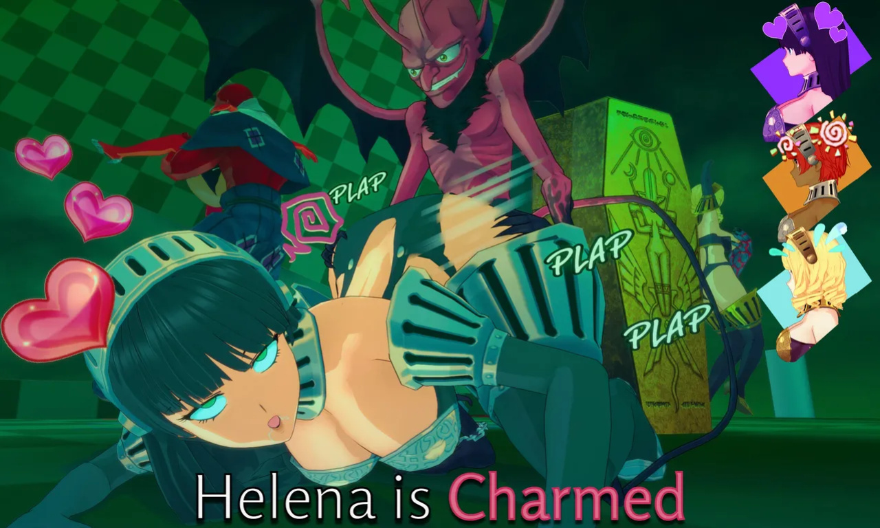 Helena Knight (AmateurthrowawayTaimanin OC) Various Artists: Boxman / InkerAnon / TheHGuyH / NaughtRot / TapLewds / Kilprel's Hypnotic Pixels / MajiNSFW / ihsnet / PinkSeito