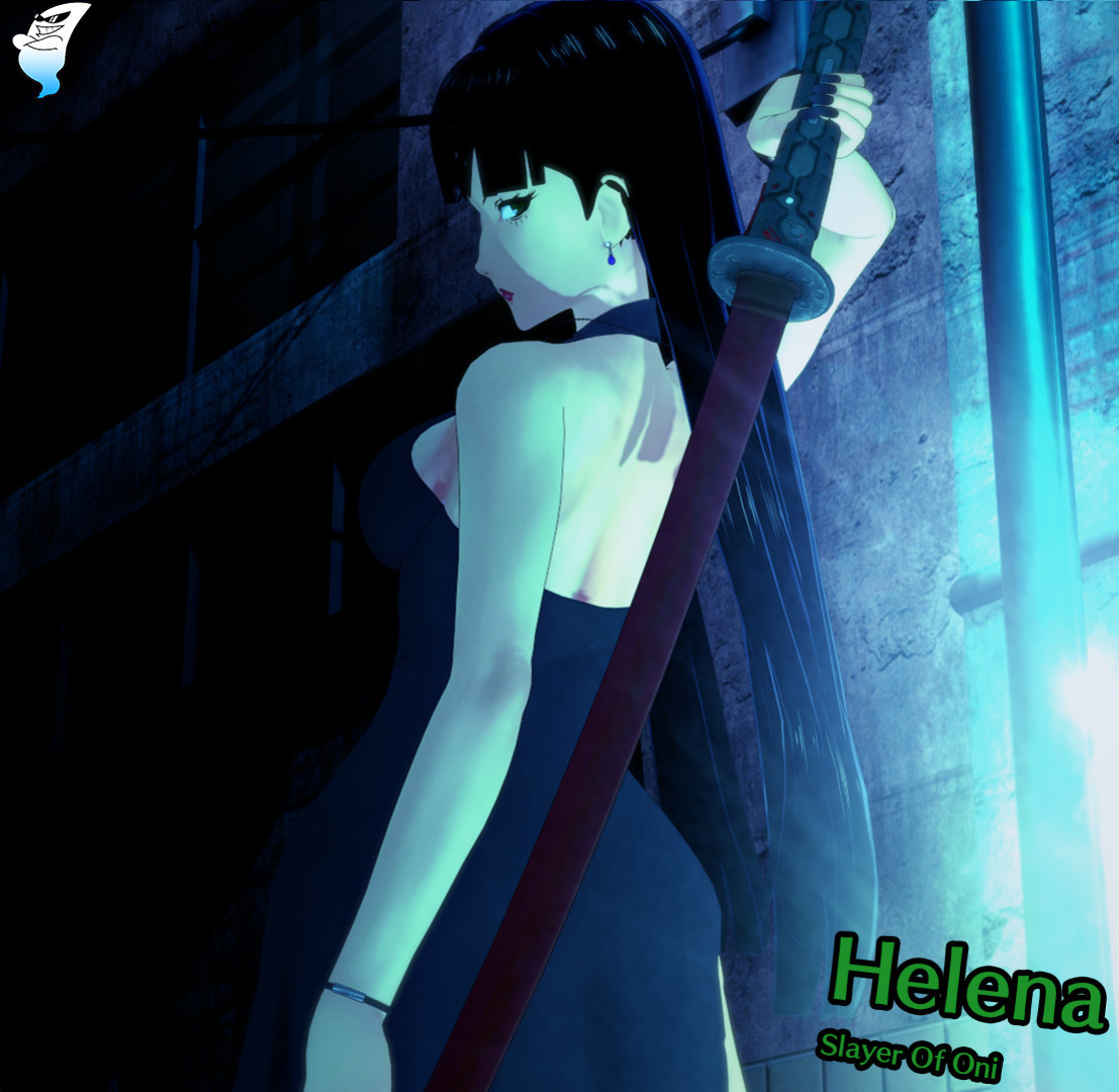 Helena Knight (AmateurthrowawayTaimanin OC) Various Artists: Boxman / InkerAnon / TheHGuyH / NaughtRot / TapLewds / Kilprel's Hypnotic Pixels / MajiNSFW / ihsnet / PinkSeito