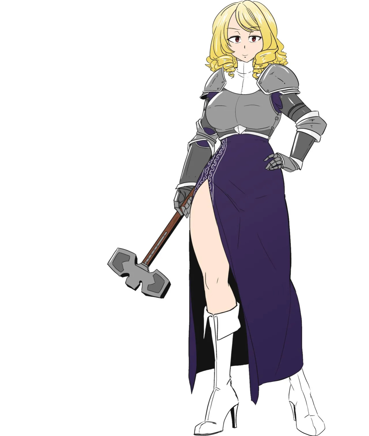 Helena Knight (AmateurthrowawayTaimanin OC) Various Artists: Boxman / InkerAnon / TheHGuyH / NaughtRot / TapLewds / Kilprel's Hypnotic Pixels / MajiNSFW / ihsnet / PinkSeito