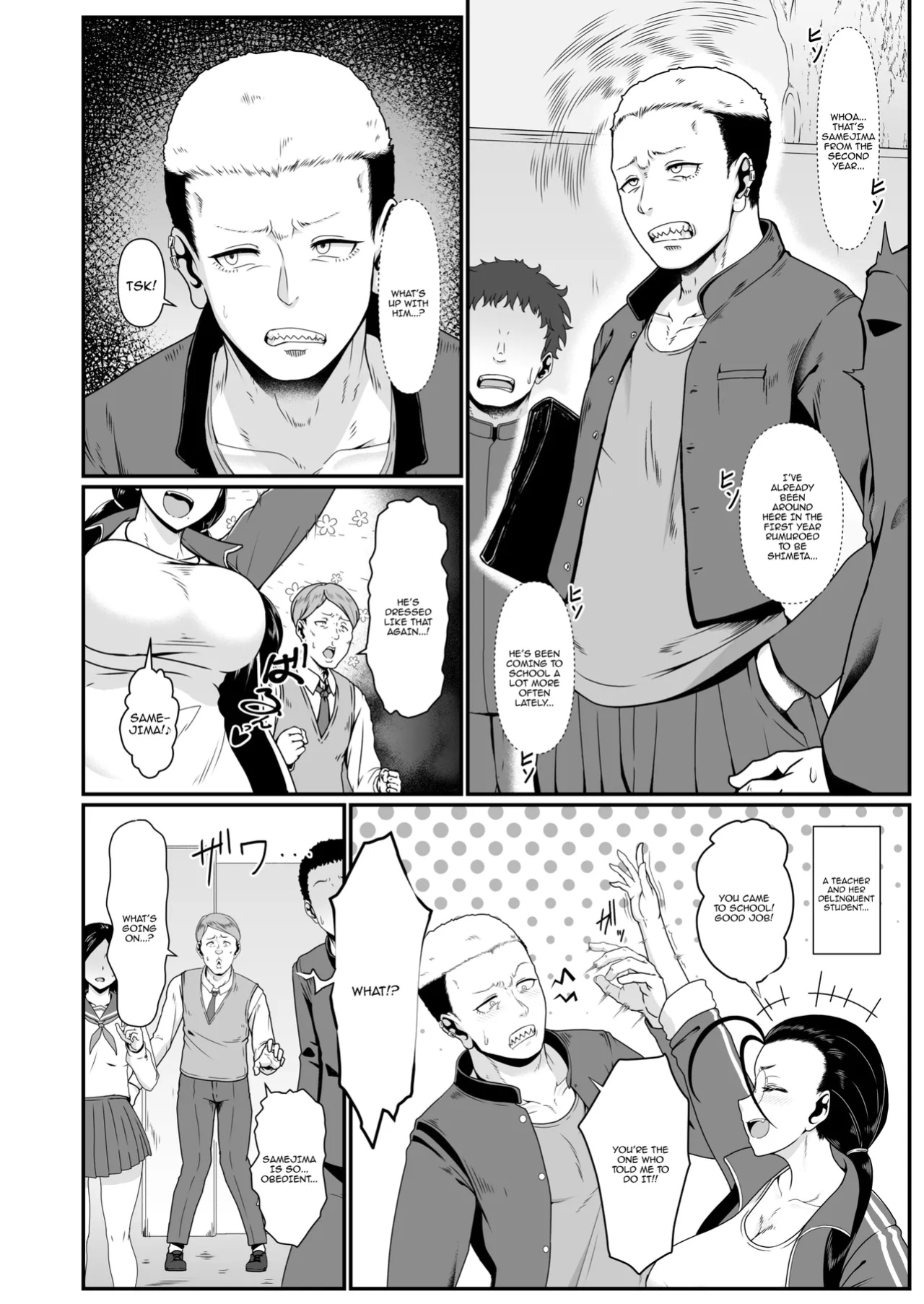 [Shiden Hiro] Yariman! (1) ~Yairi Mitsuko Sensei no Sei Katsu Shidou~ | Slut! (2) ~ Yairi Mitsuko-sensei's Life Guidance ~